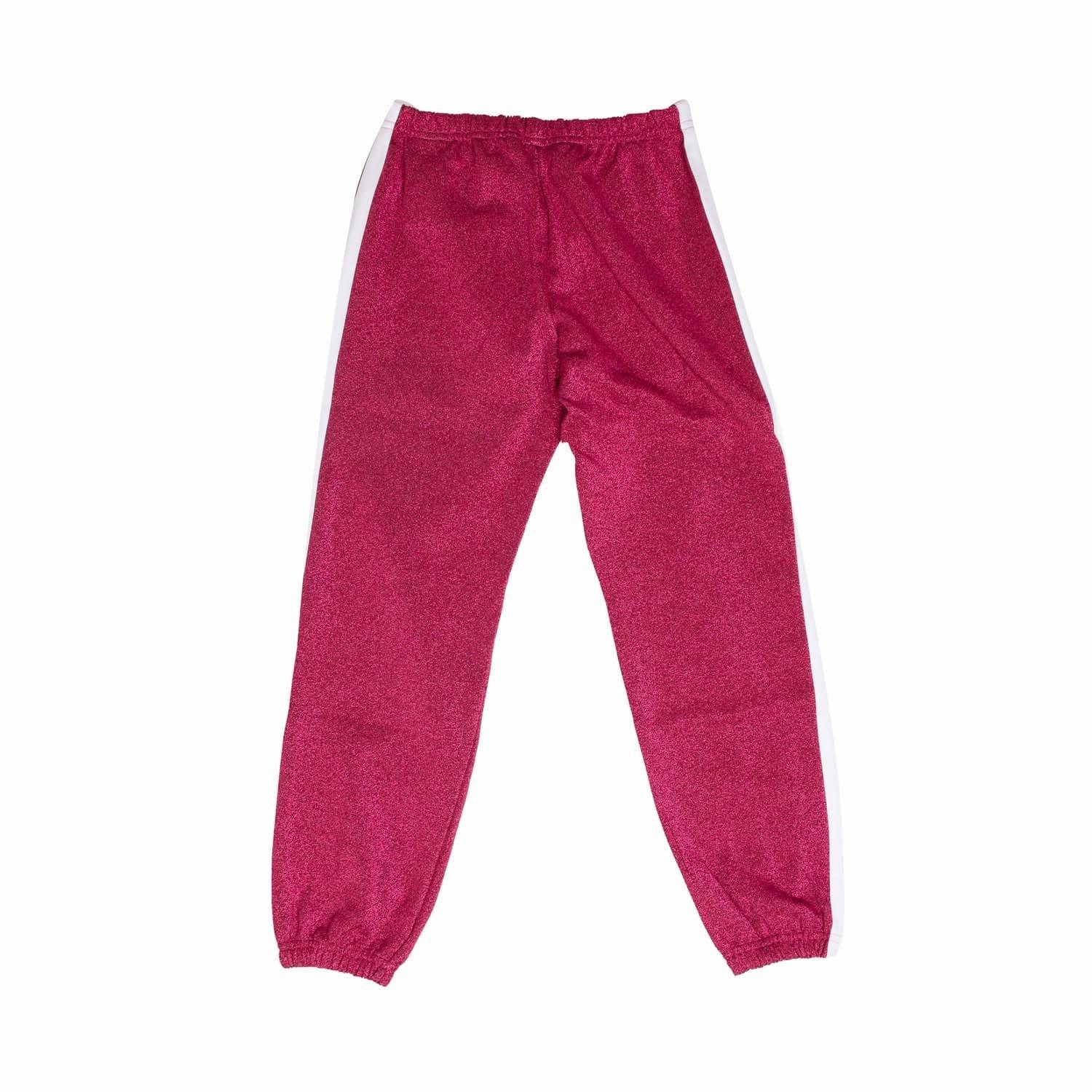 Pink White - Palm Angels - Logo Lurex Track Pants - 2