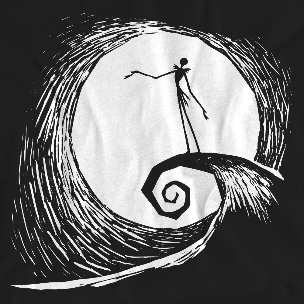 Black - Disney - The Nightmare Before Christmas Jack Moon Silhouett - 2