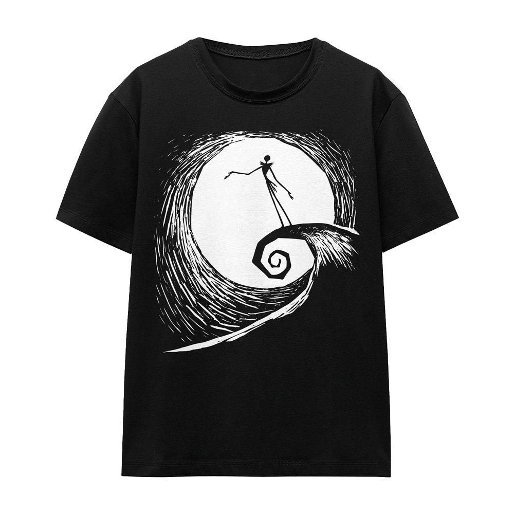 Black - Disney - The Nightmare Before Christmas Jack Moon Silhouett - 4