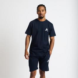 Money Lounger Elasticated Short Twin Set