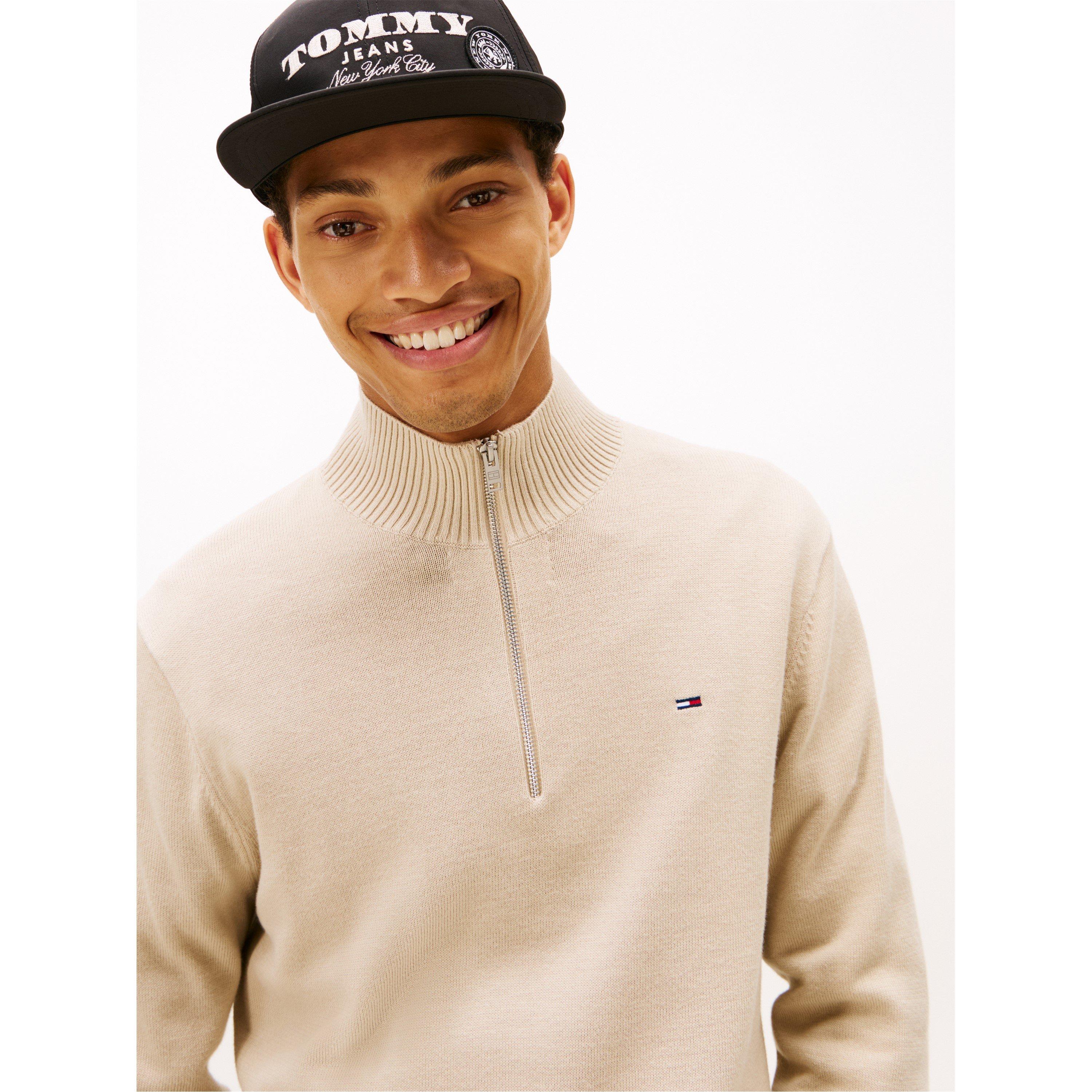 Gulf Sand - Tommy Jeans - TJ Ess 1/4Zip Sn61 - 3