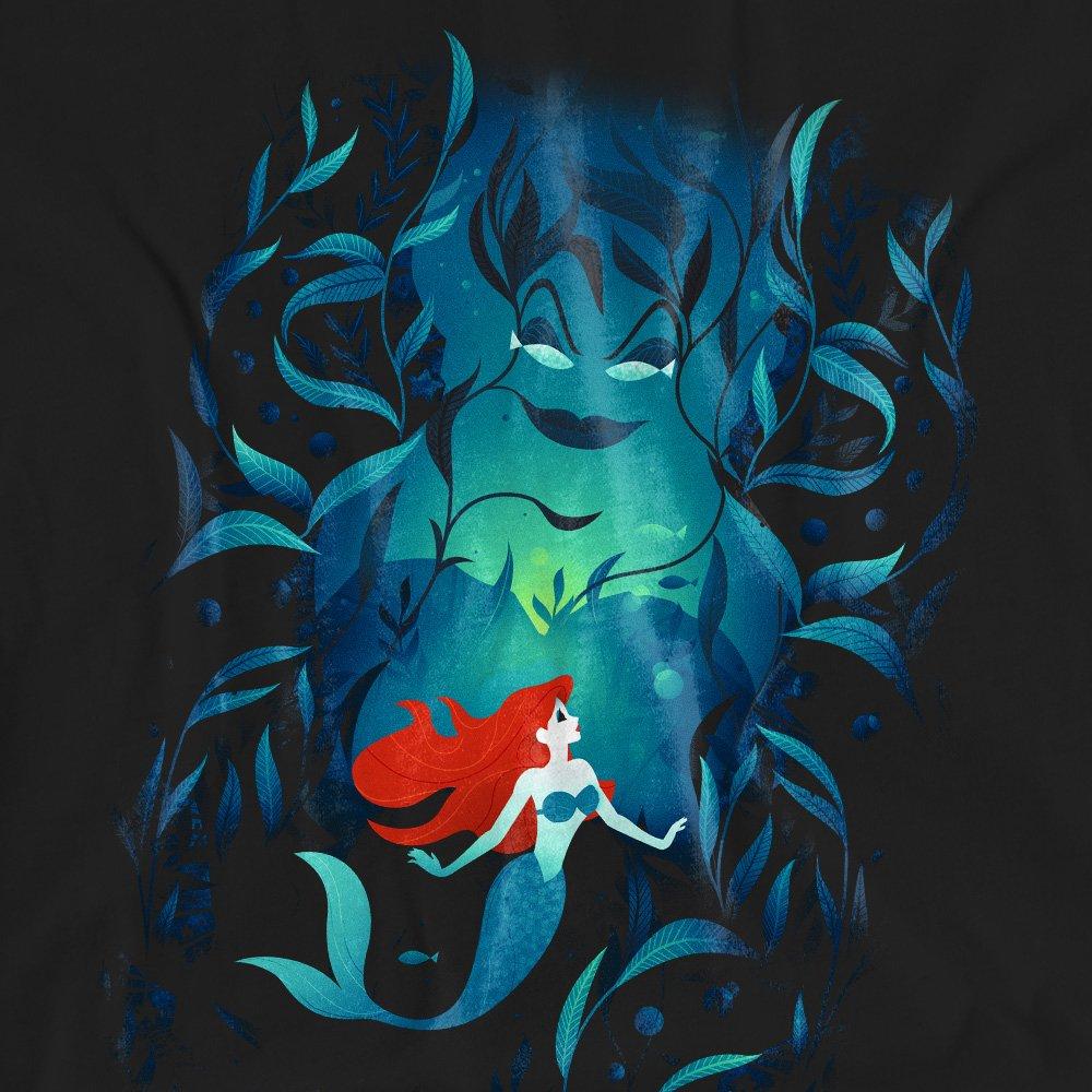 Black - Disney - The Little Mermaid Ursula Ariel T-Shirt Black - 2