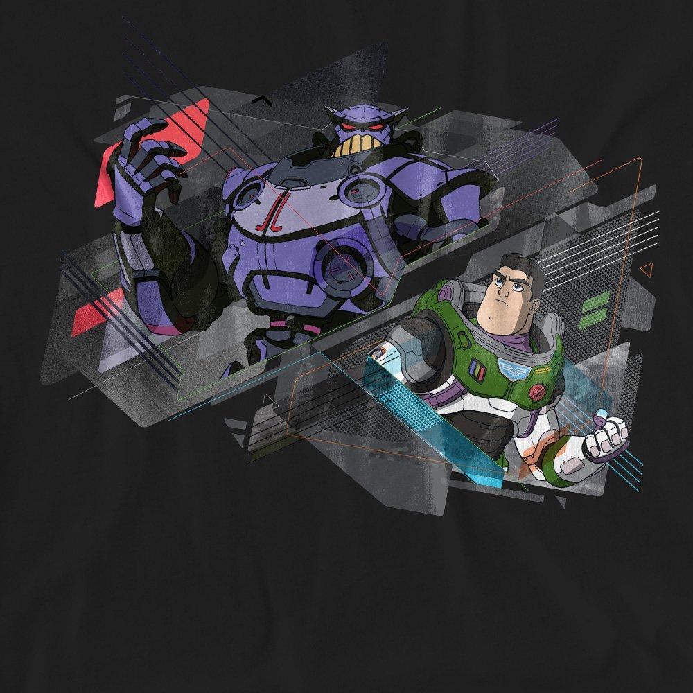 Black - Disney - Lightyear Emperor Zurg And Buzz Lightyear T-Shirt - 2