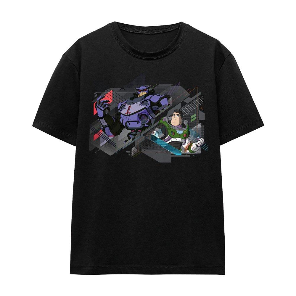 Black - Disney - Lightyear Emperor Zurg And Buzz Lightyear T-Shirt - 4