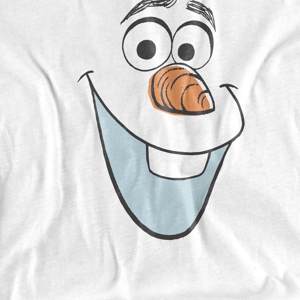 White - Frozen - Frozen Olaf Face T-Shirt White - 2