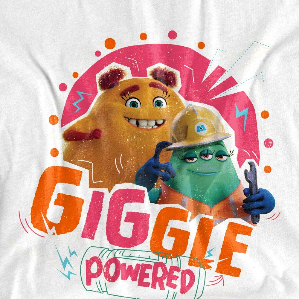 White - Disney - Monsters At Work Giggle Powered With Val And Cutte - 2