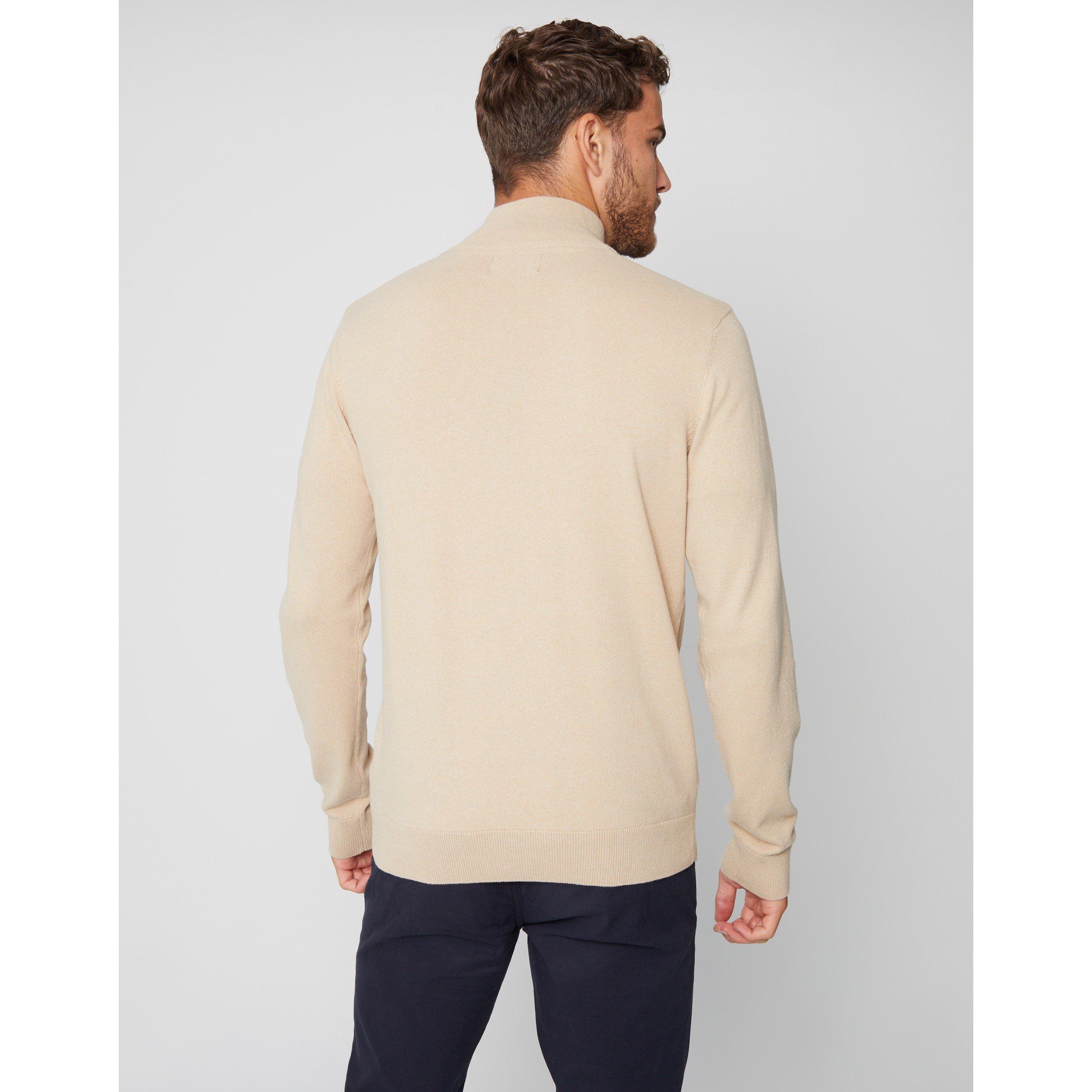 Steen - Threadbare - Rib Detail Knitted Crew Neck Jumper - 3