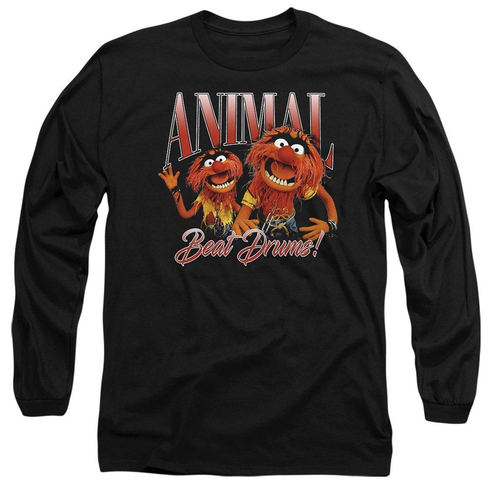 Disney Muppets Animal Bootleg Long Sleeve T-Shirt Black