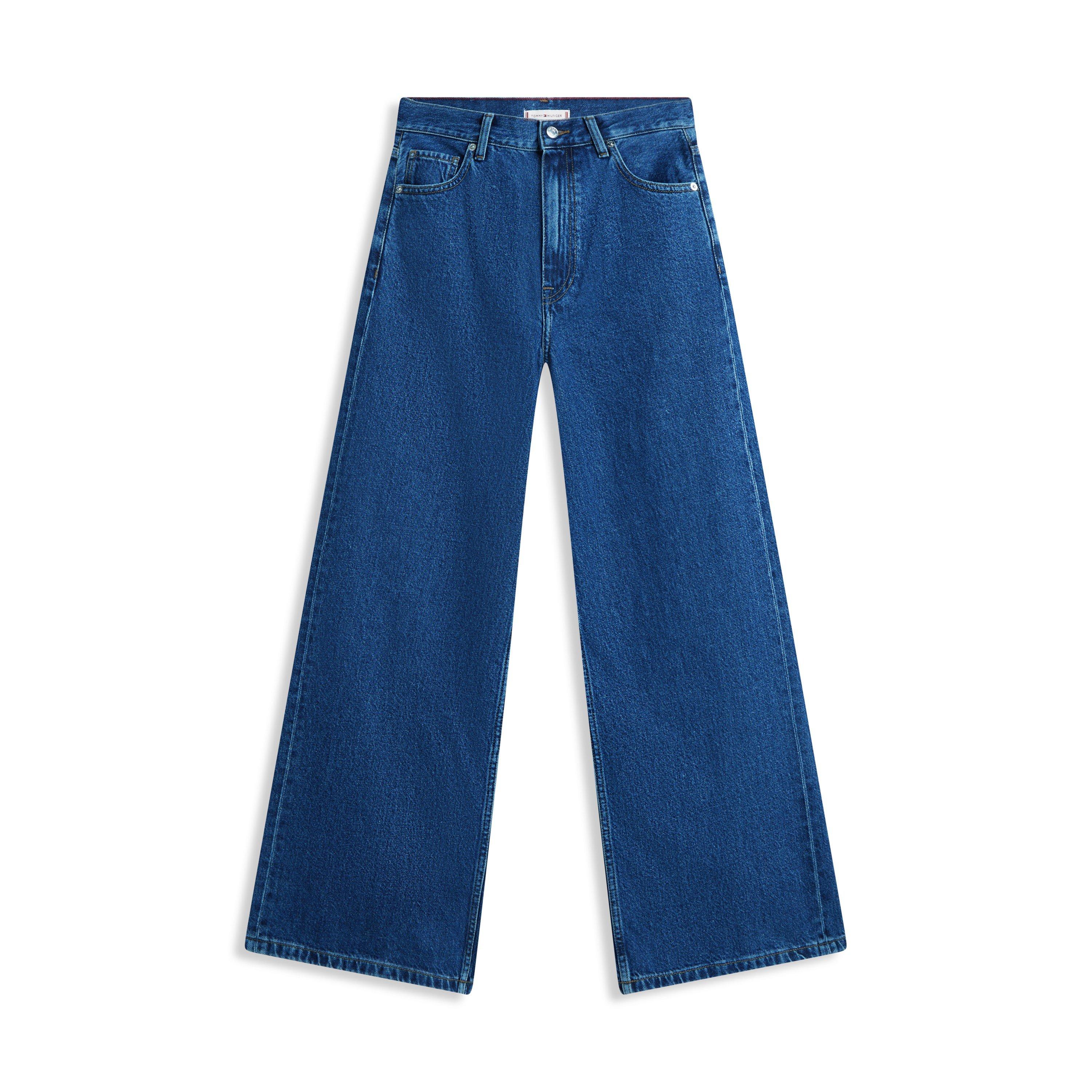 Tommy Hilfiger Women's Heavyweight Wide Leg Jeans - Emi - 30 L30