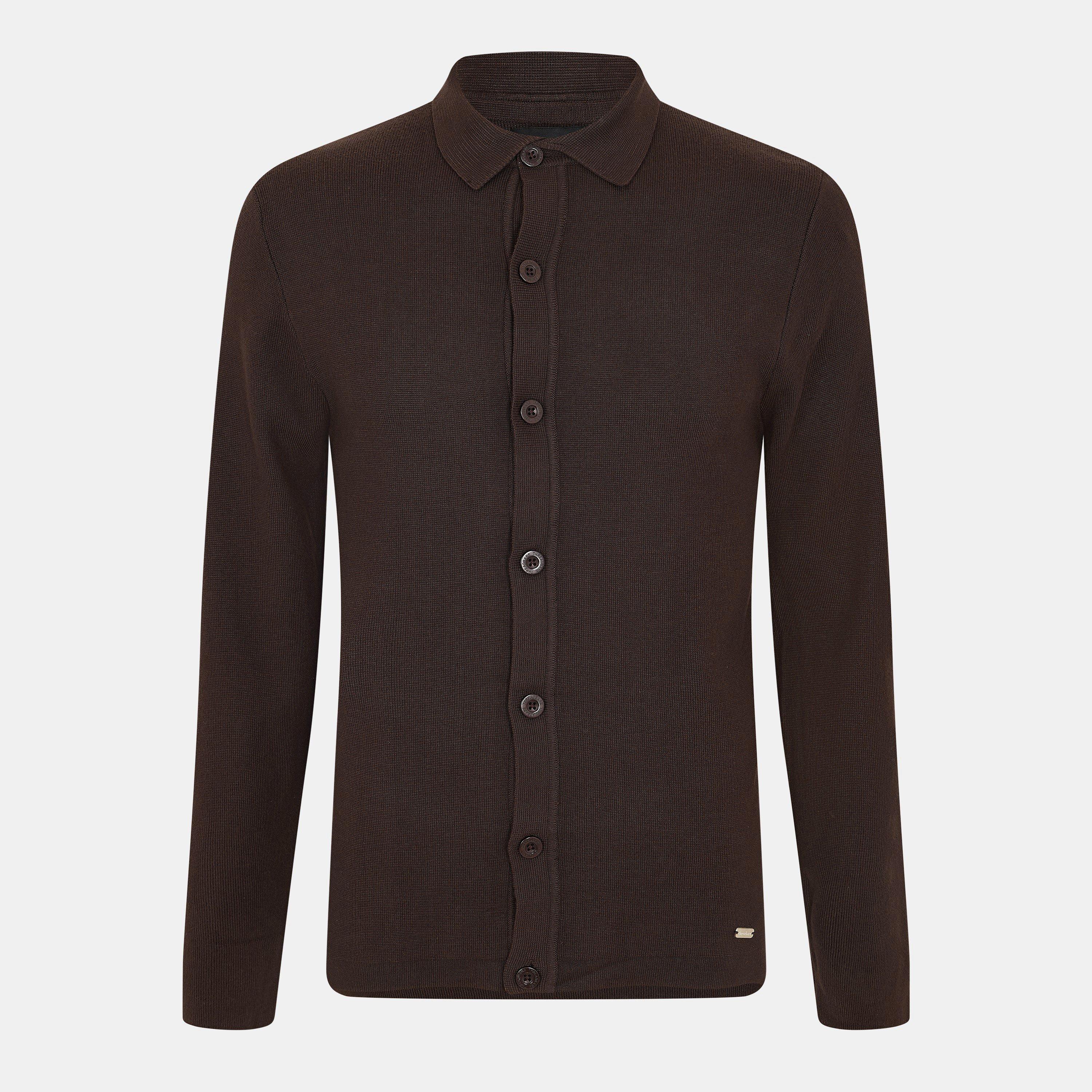 Threadbare Men's Crew Neck Jumper - Java - Medium