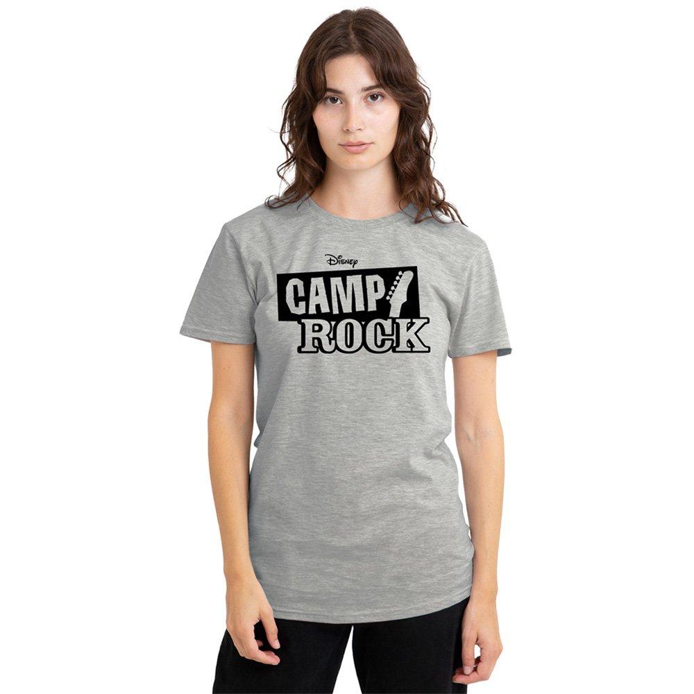 Light Grey - Disney - Camp Rock Mono Logo T-Shirt Athletic Heather - 1