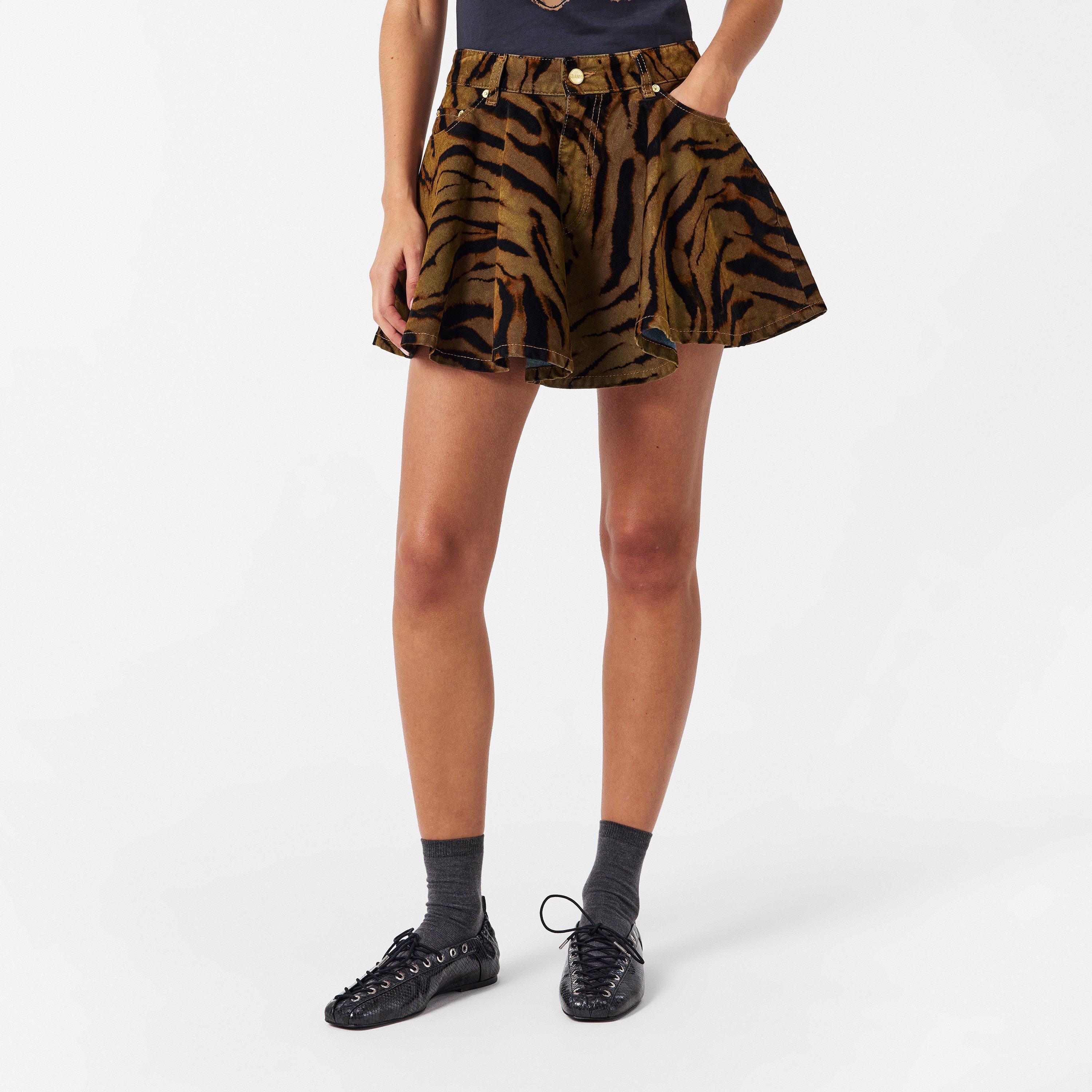 Khaki Tiger - Ganni - Ganni Flock Mini Ld54 - 3