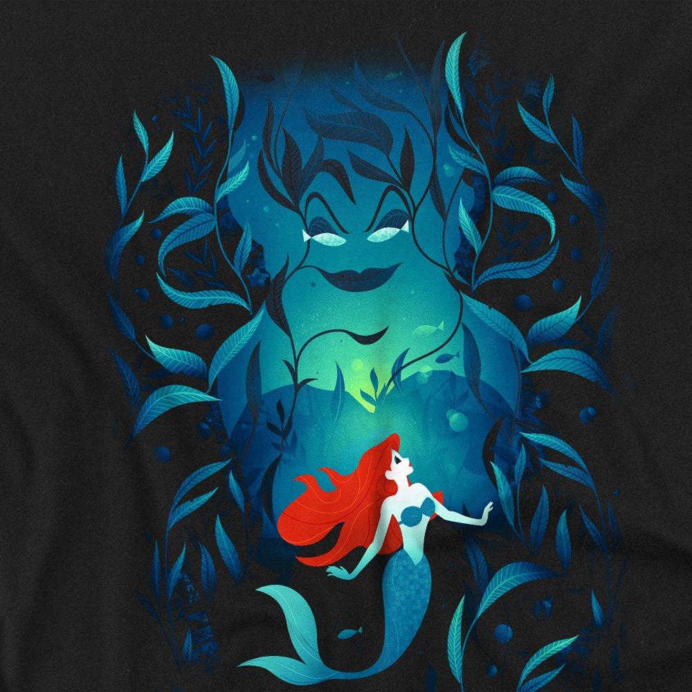 Black - Disney - The Little Mermaid Ursula Ariel Long Sleeve T-Shir - 2