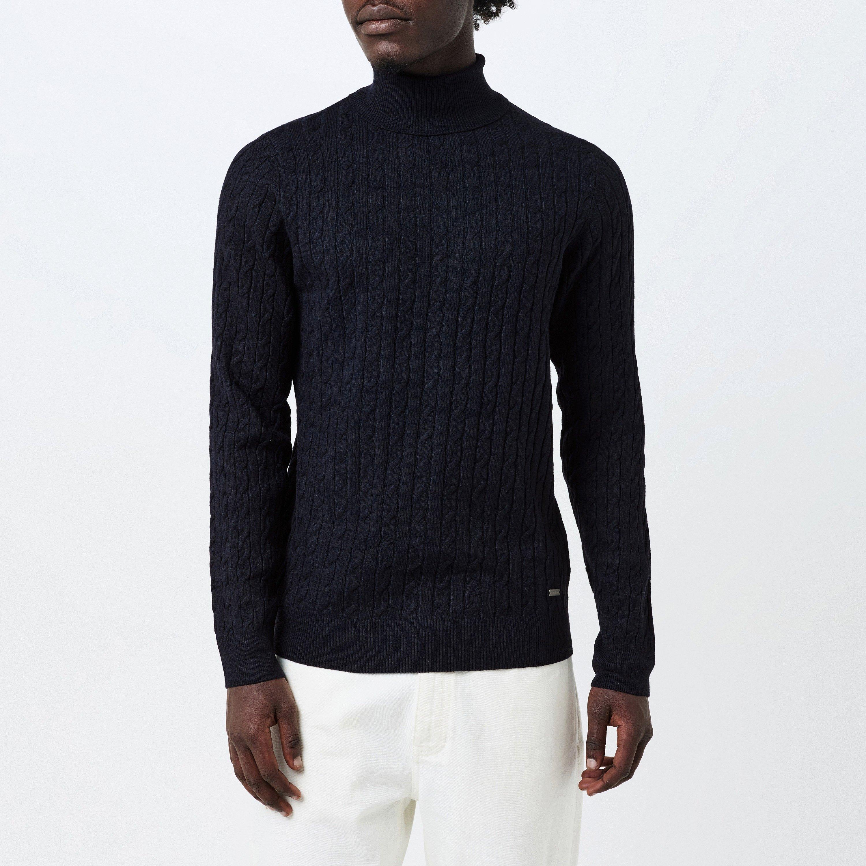 Marine - Threadbare - Men's Crew Neck Jumper - 3
