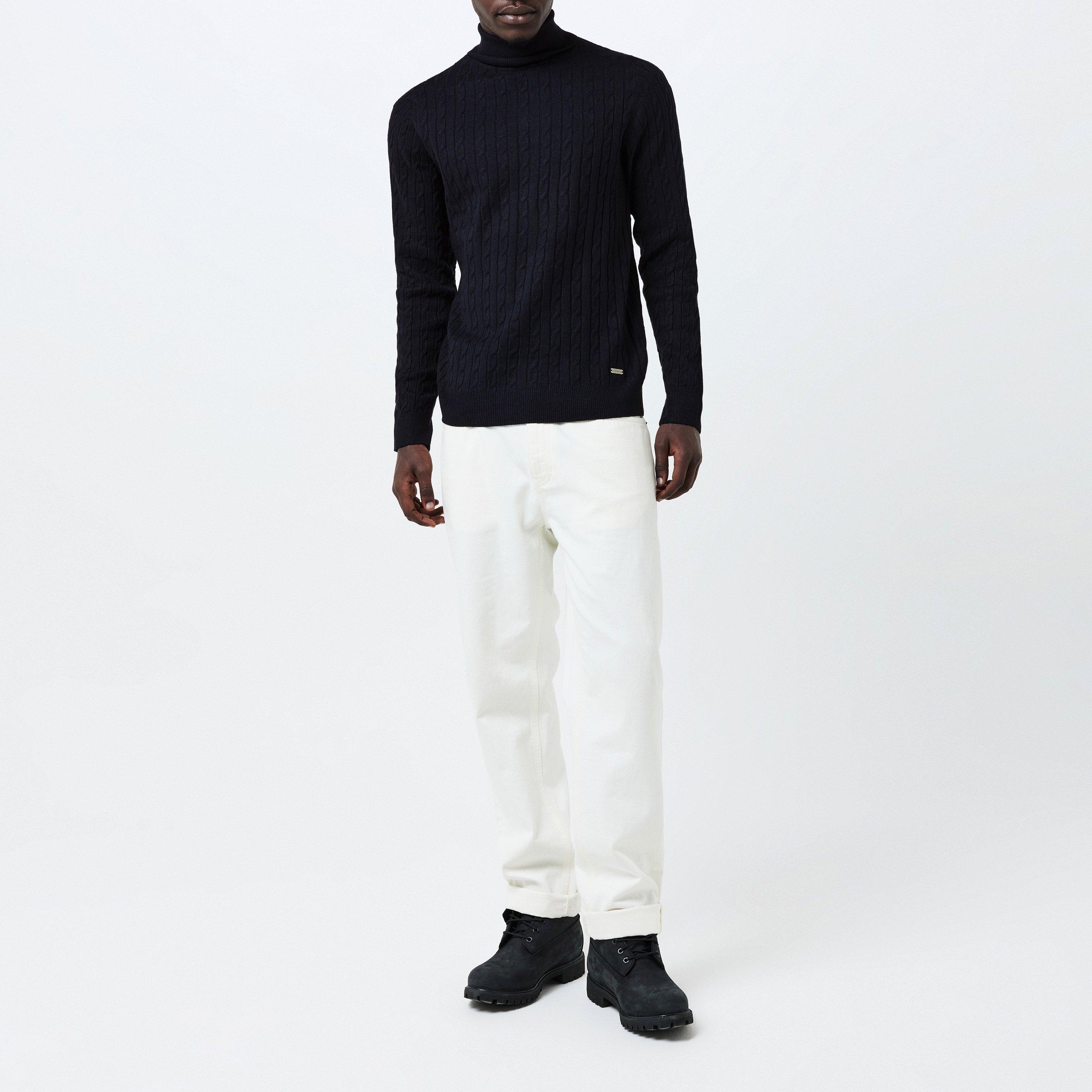 Marine - Threadbare - Men's Crew Neck Jumper - 6