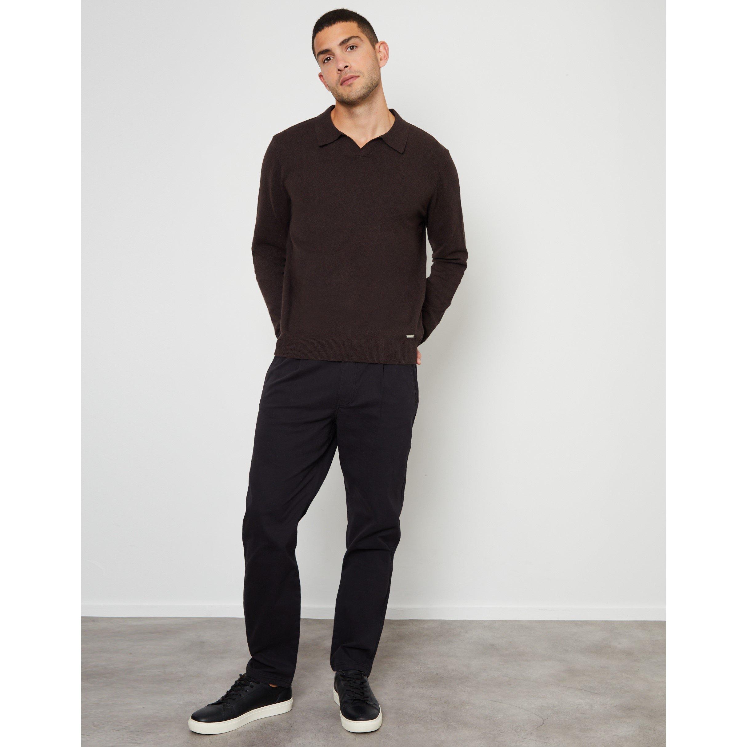 Chocolat - Threadbare - Long-Sleeve Knitted Crew Neck Jumper - 2