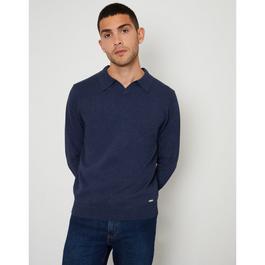 Threadbare Long-Sleeve Knitted Crew Neck Jumper