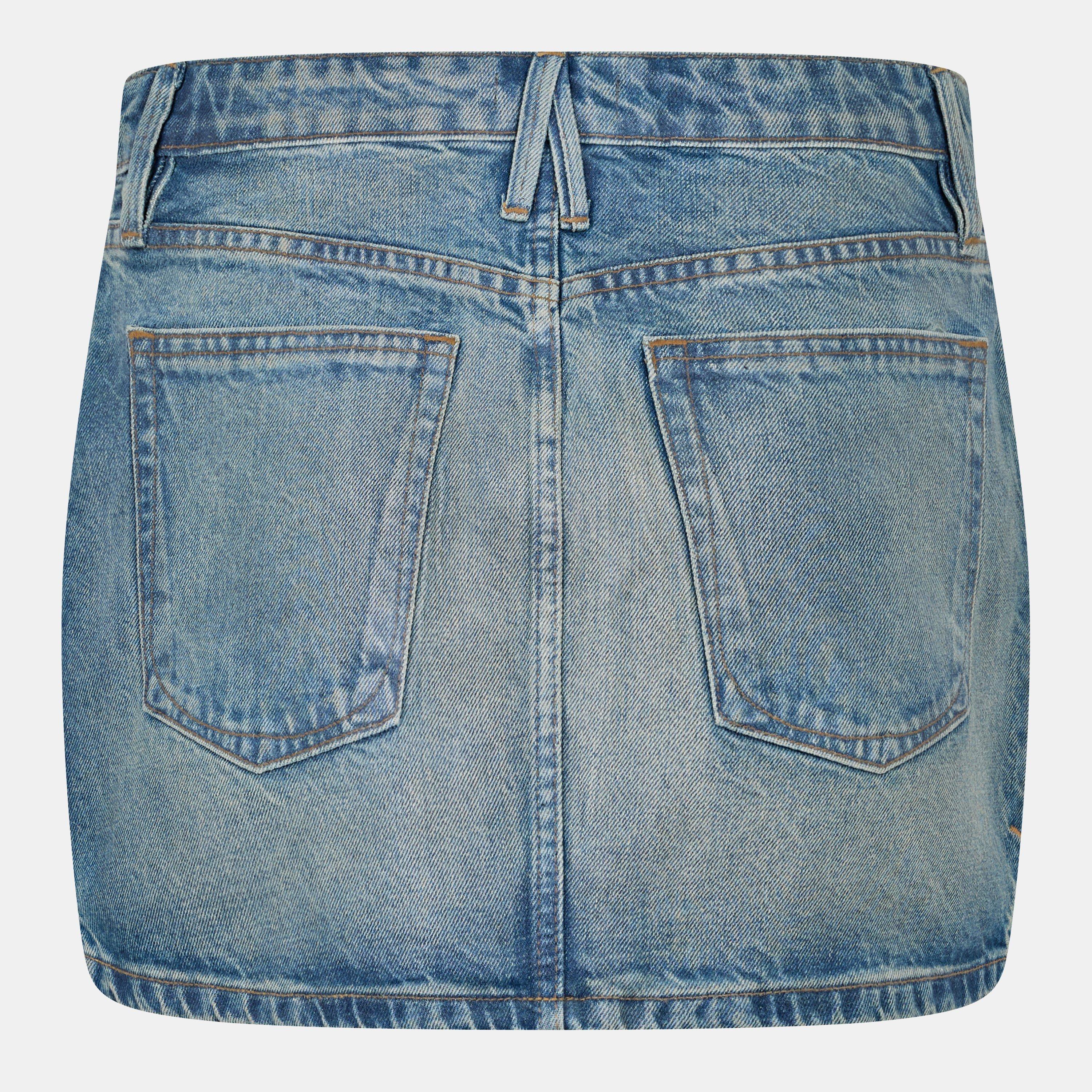 indigo927 - Good American - Women's Mini Denim Skirt - 2