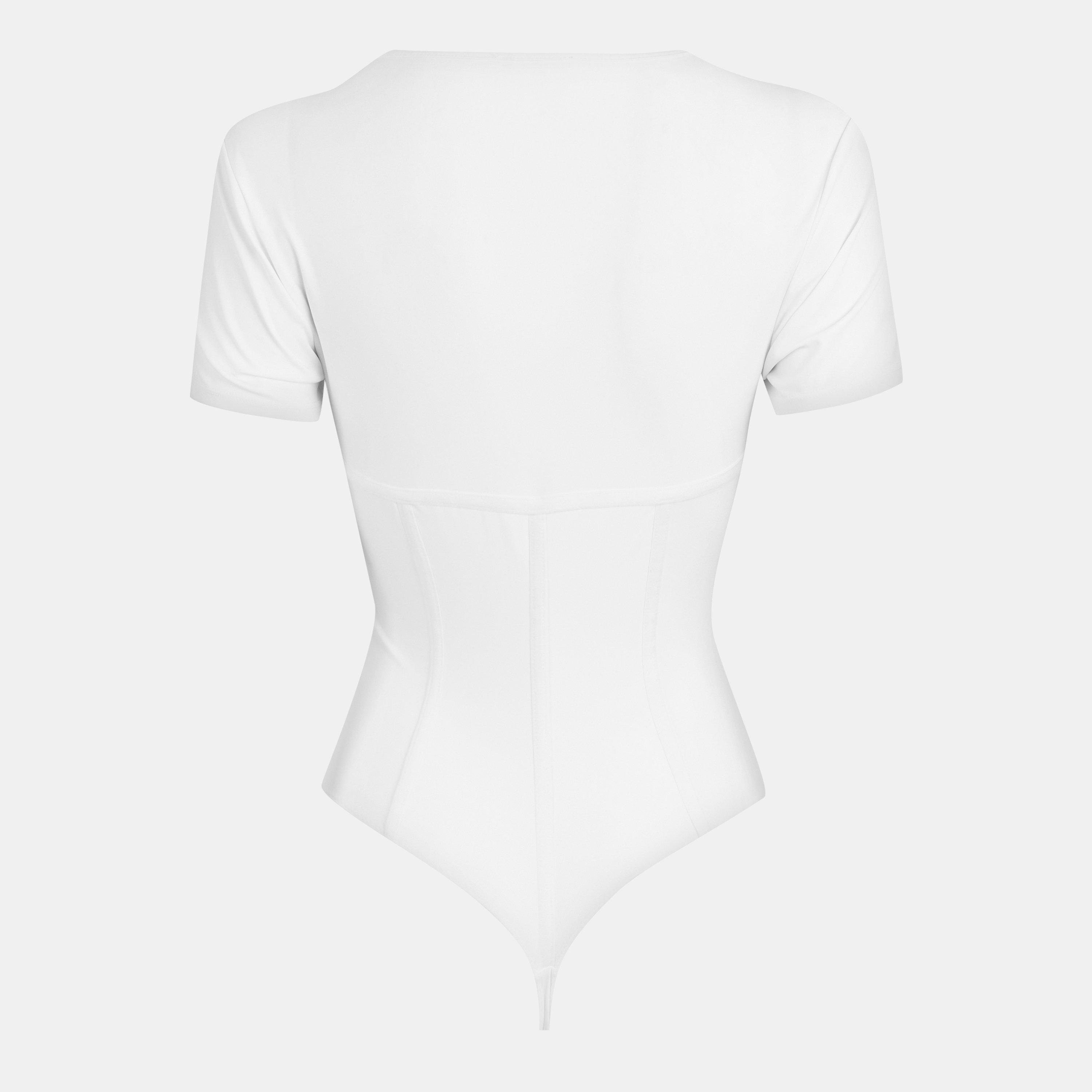 White001 - Good American - Women's Corset Bodysuit - 2