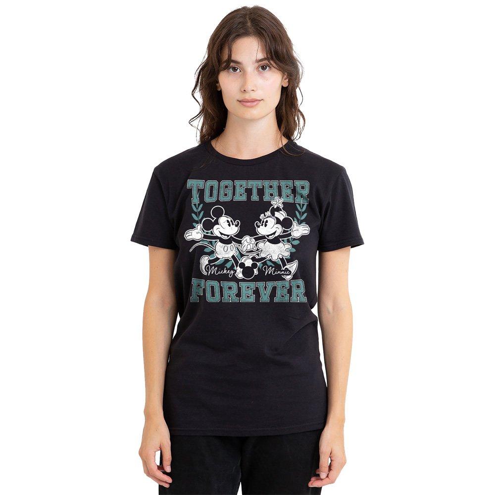 Black - Disney - Mickey And Minnie Together Forever T-Shirt Black - 1