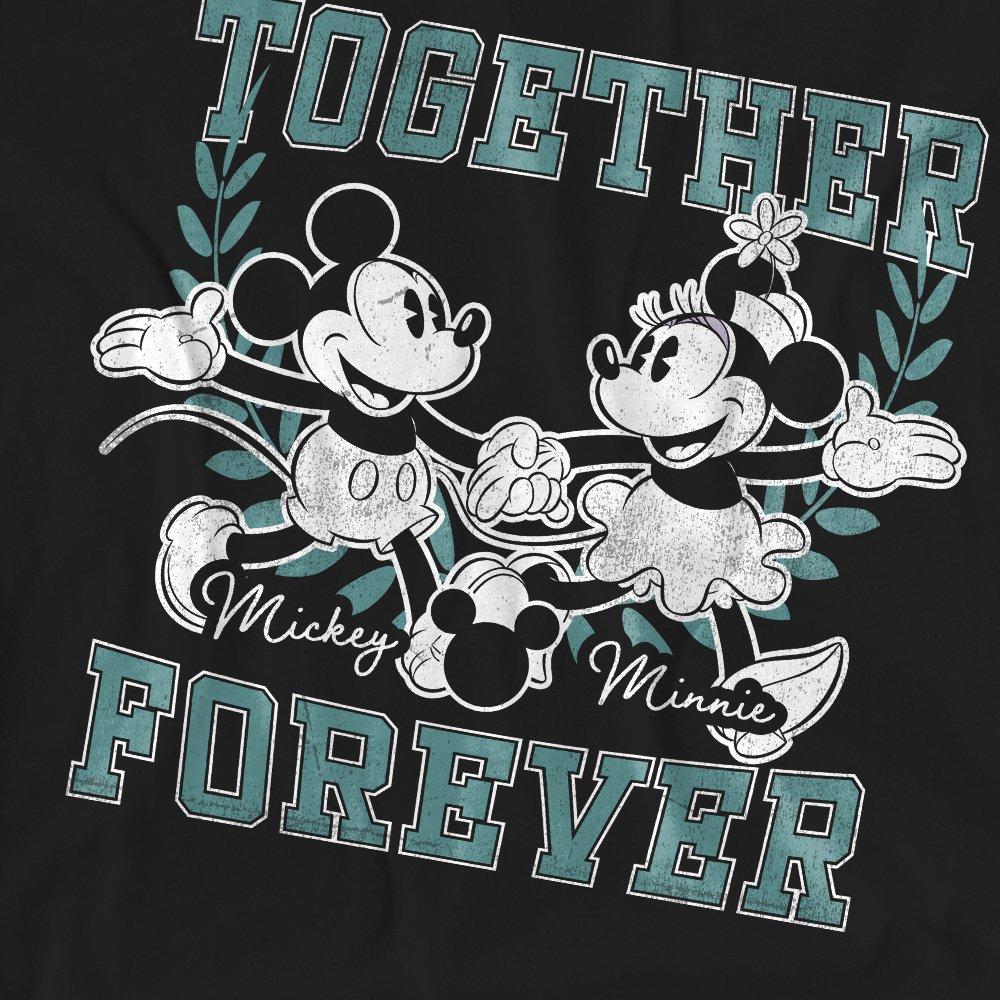 Black - Disney - Mickey And Minnie Together Forever T-Shirt Black - 2