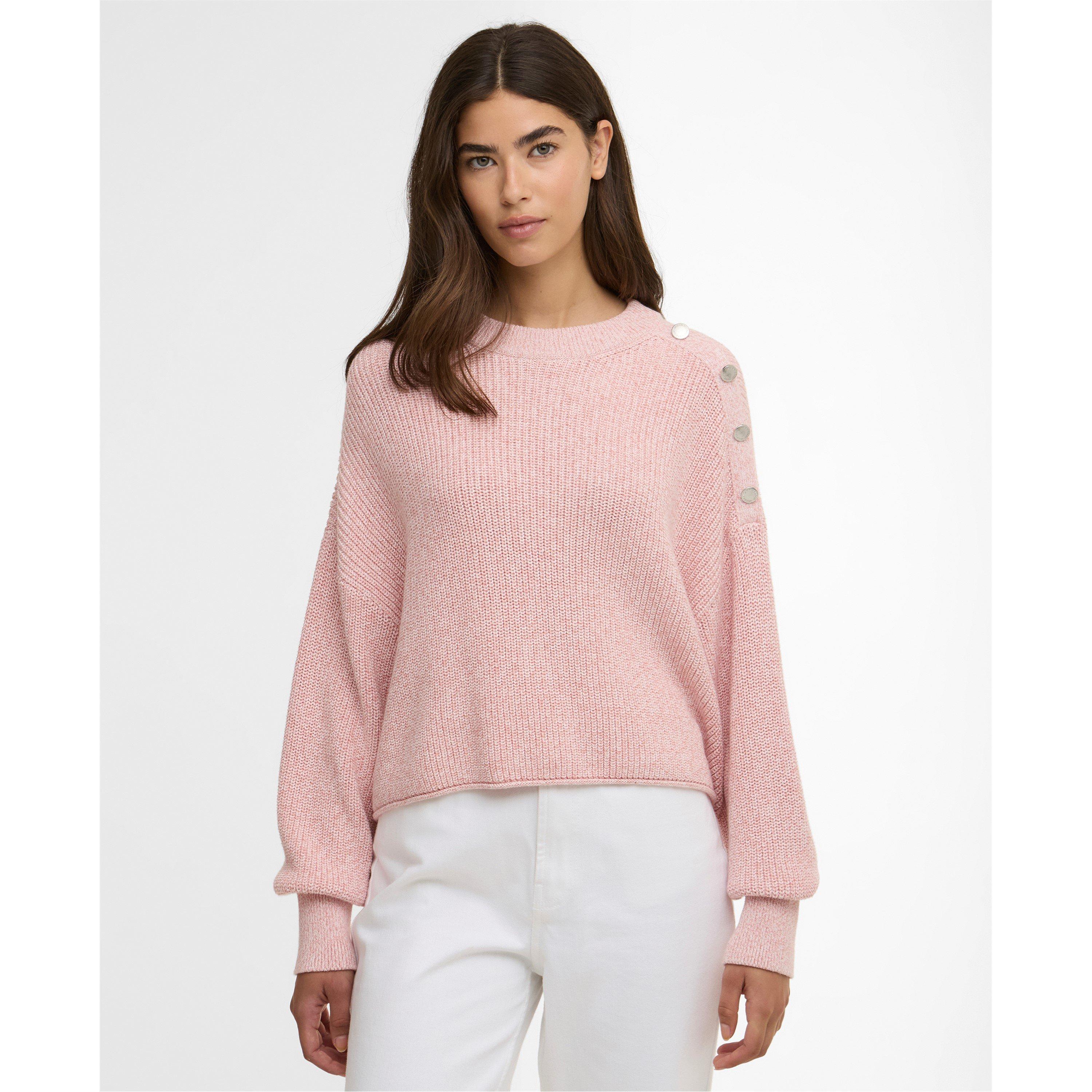 Desert Pink - Barbour International - Womens Alexis Crew-Neck Jumper - 2