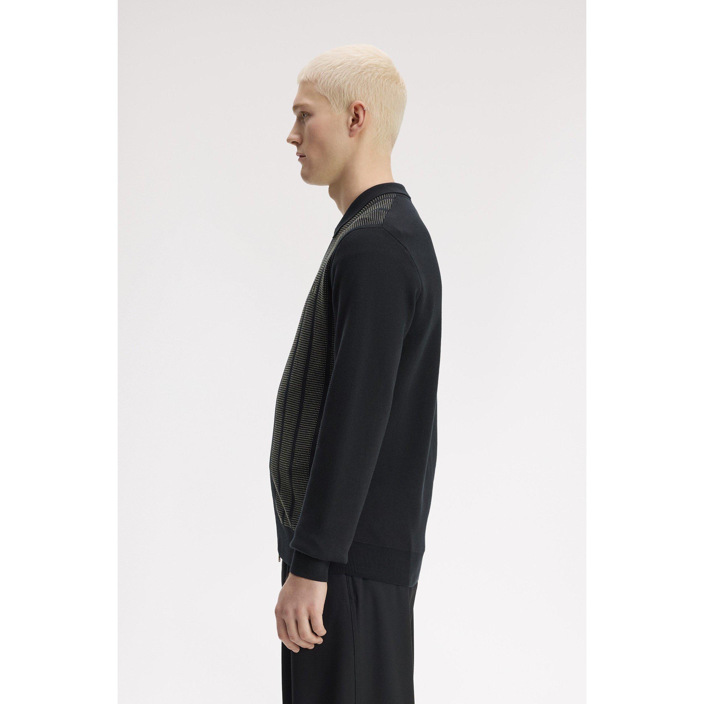 Black 102 - Fred Perry - Fred Panel Cardi Sn64 - 4