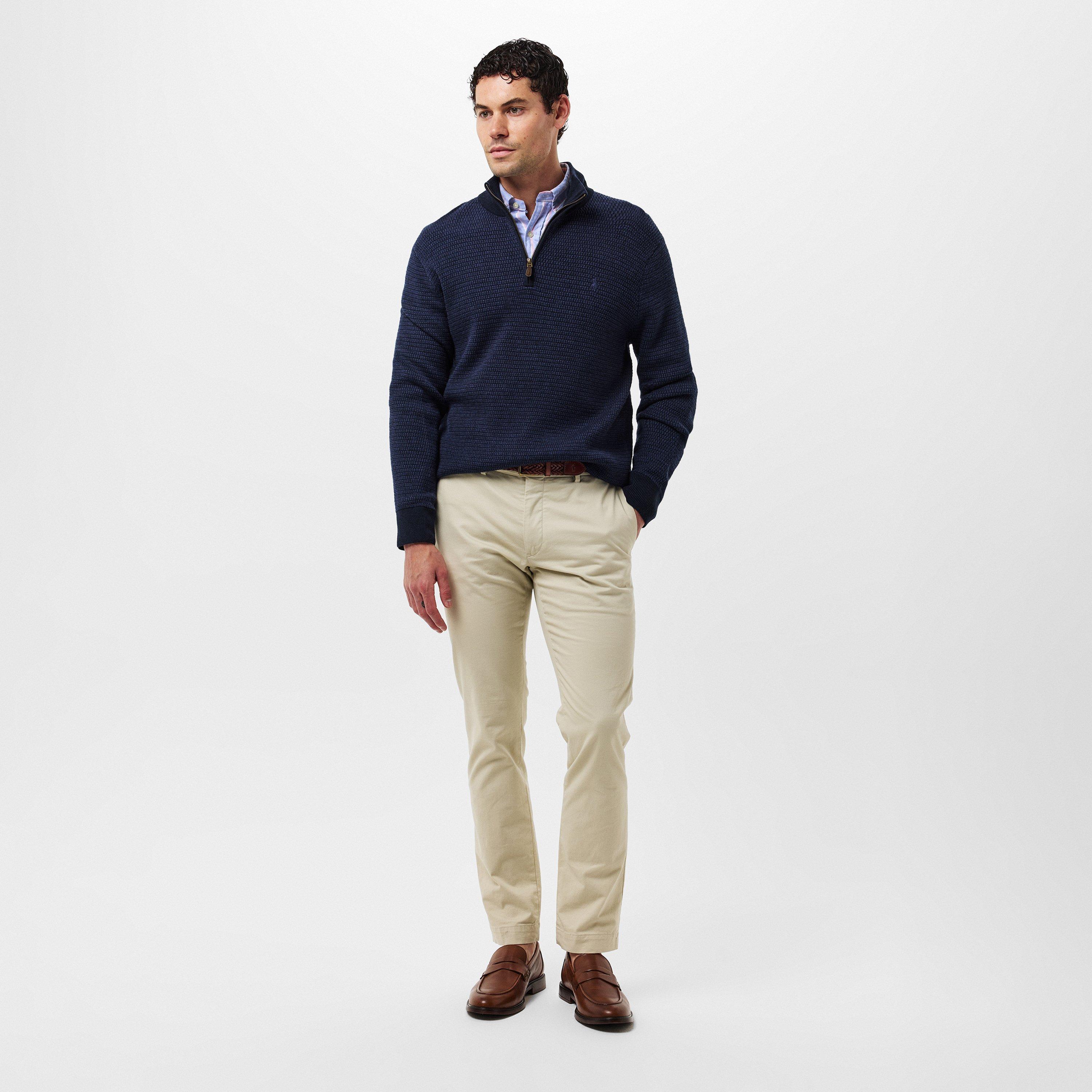 Hunter Navy - Polo Ralph Lauren - Men's Crew Neck Jumper - 6