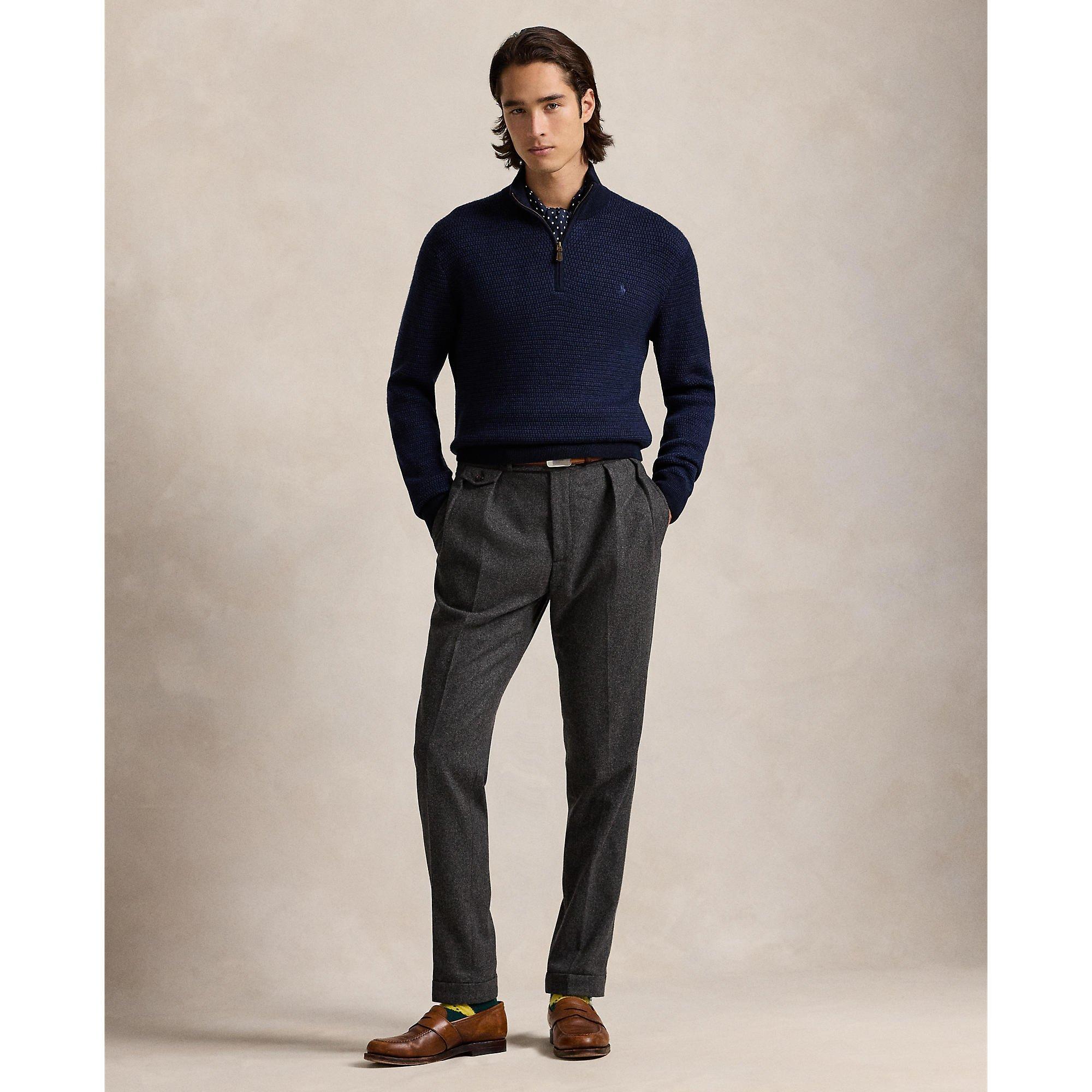 Polo Ralph Lauren Men's Soft-Touch Structured Fit Crew Neck Jumper