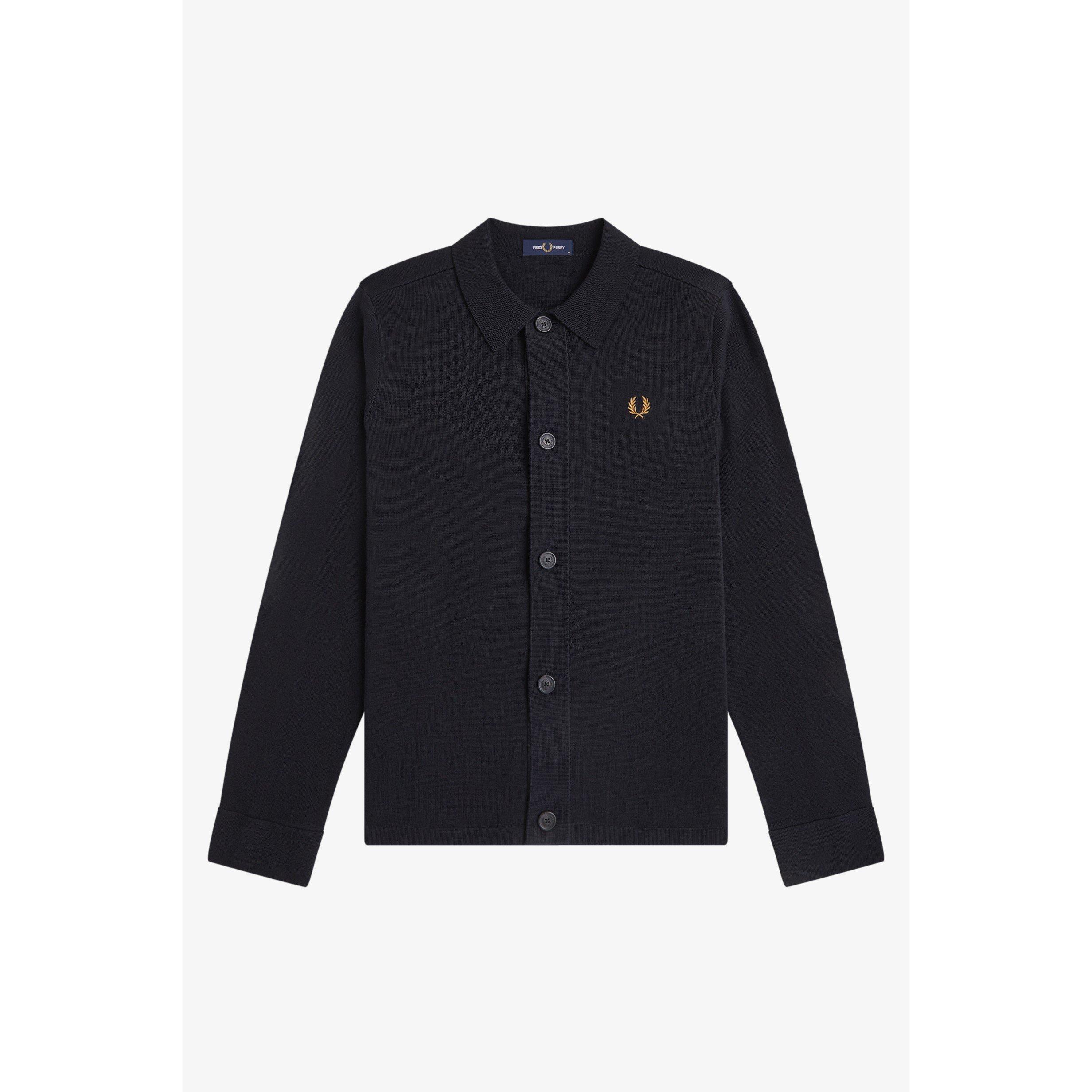 Black 102 - Fred Perry - Fred Knt Overshit Sn64 - 1