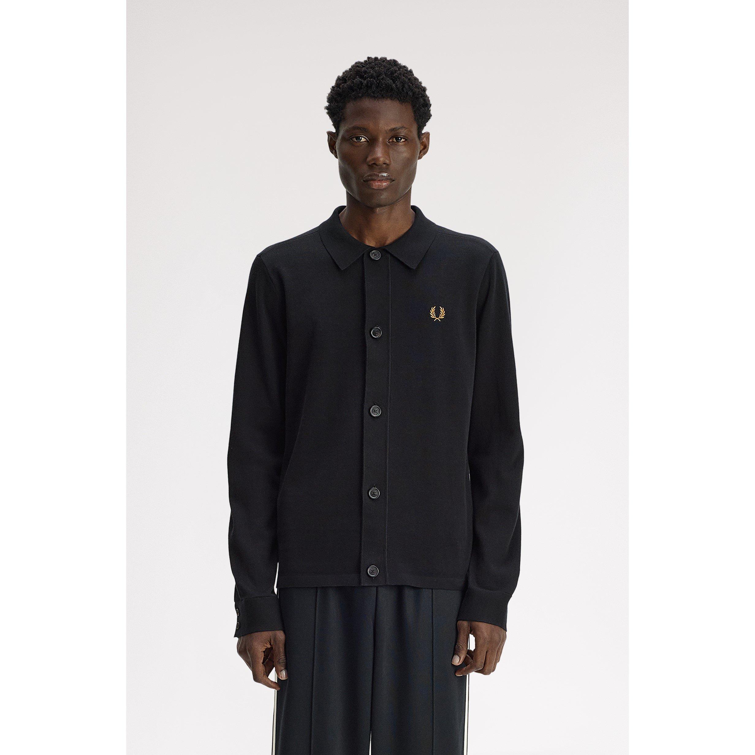 Black 102 - Fred Perry - Fred Knt Overshit Sn64 - 3