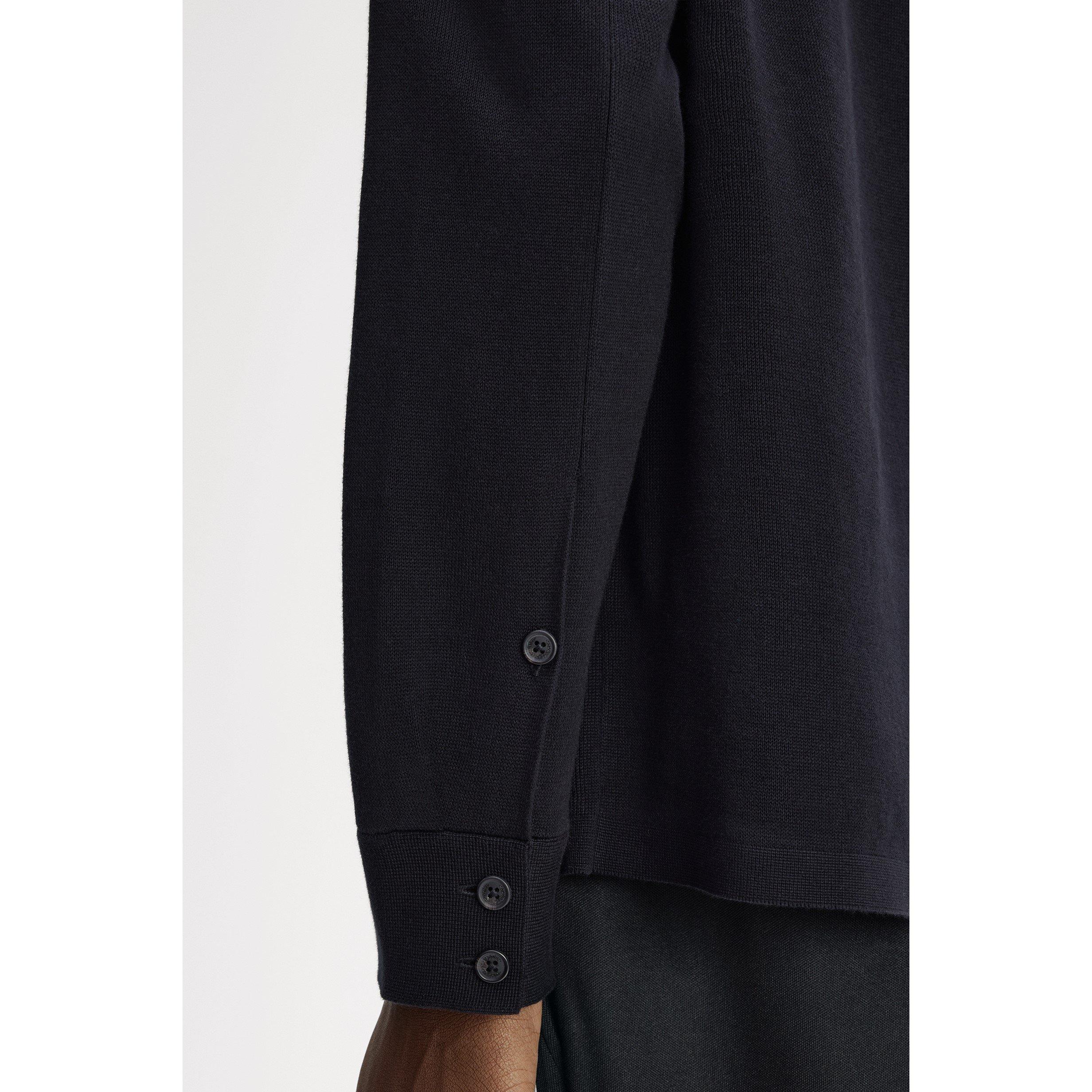 Black 102 - Fred Perry - Fred Knt Overshit Sn64 - 5
