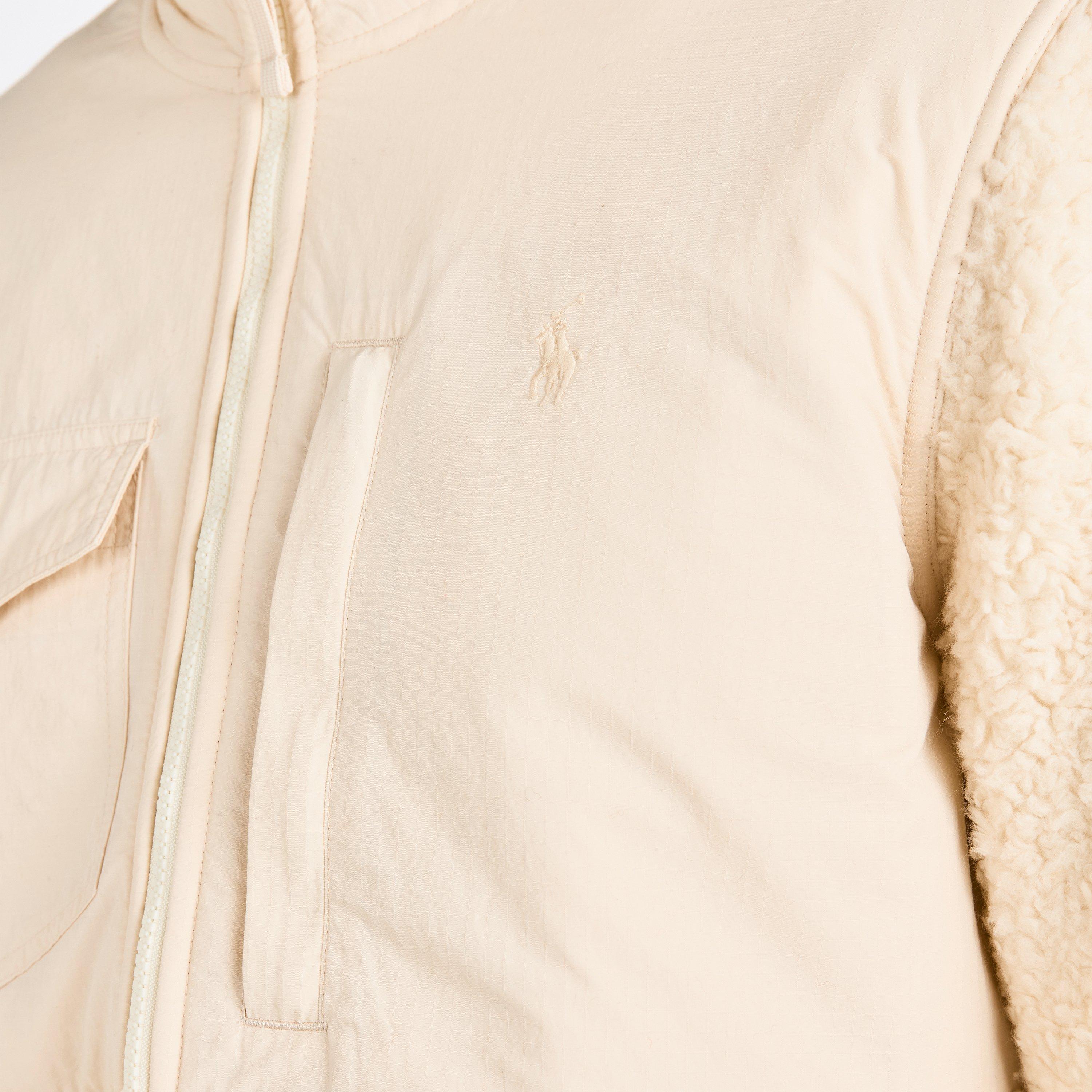 Andover Cream - Polo Ralph Lauren - Men's HiPile Full-Zip Fleece - 5
