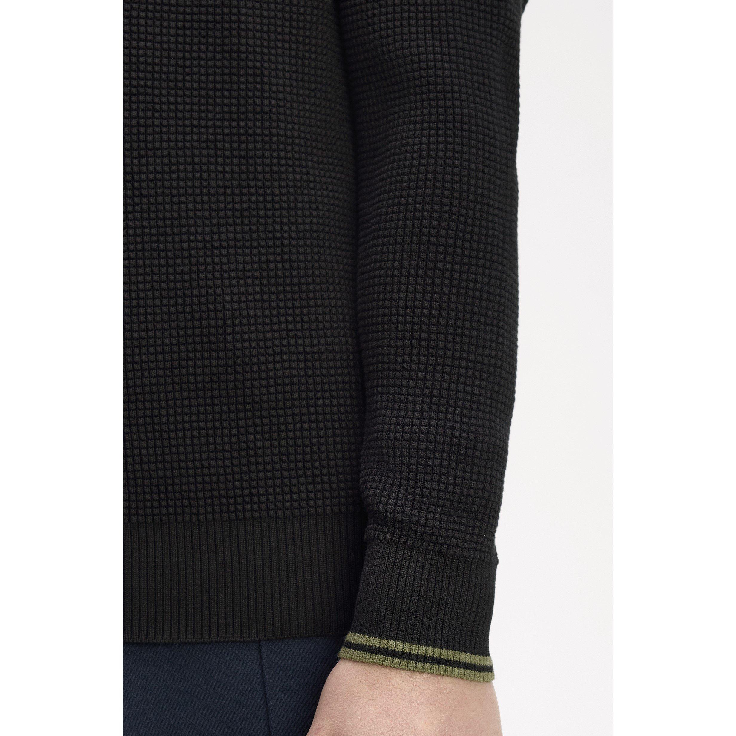 Black 198 - Fred Perry - Fred Waff Jumper Sn64 - 5