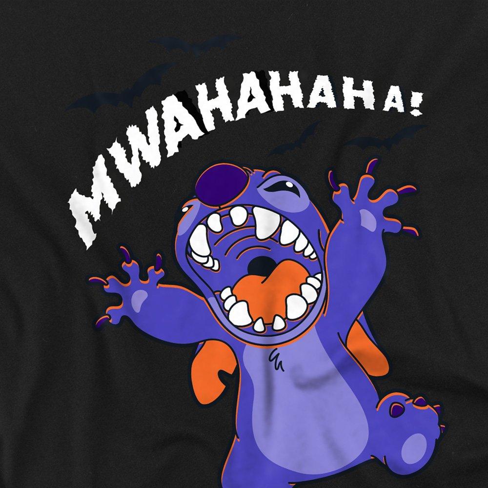 Black - Disney - Lilo Stitch Evil Laugh Long Sleeve T-Shirt Black - 2