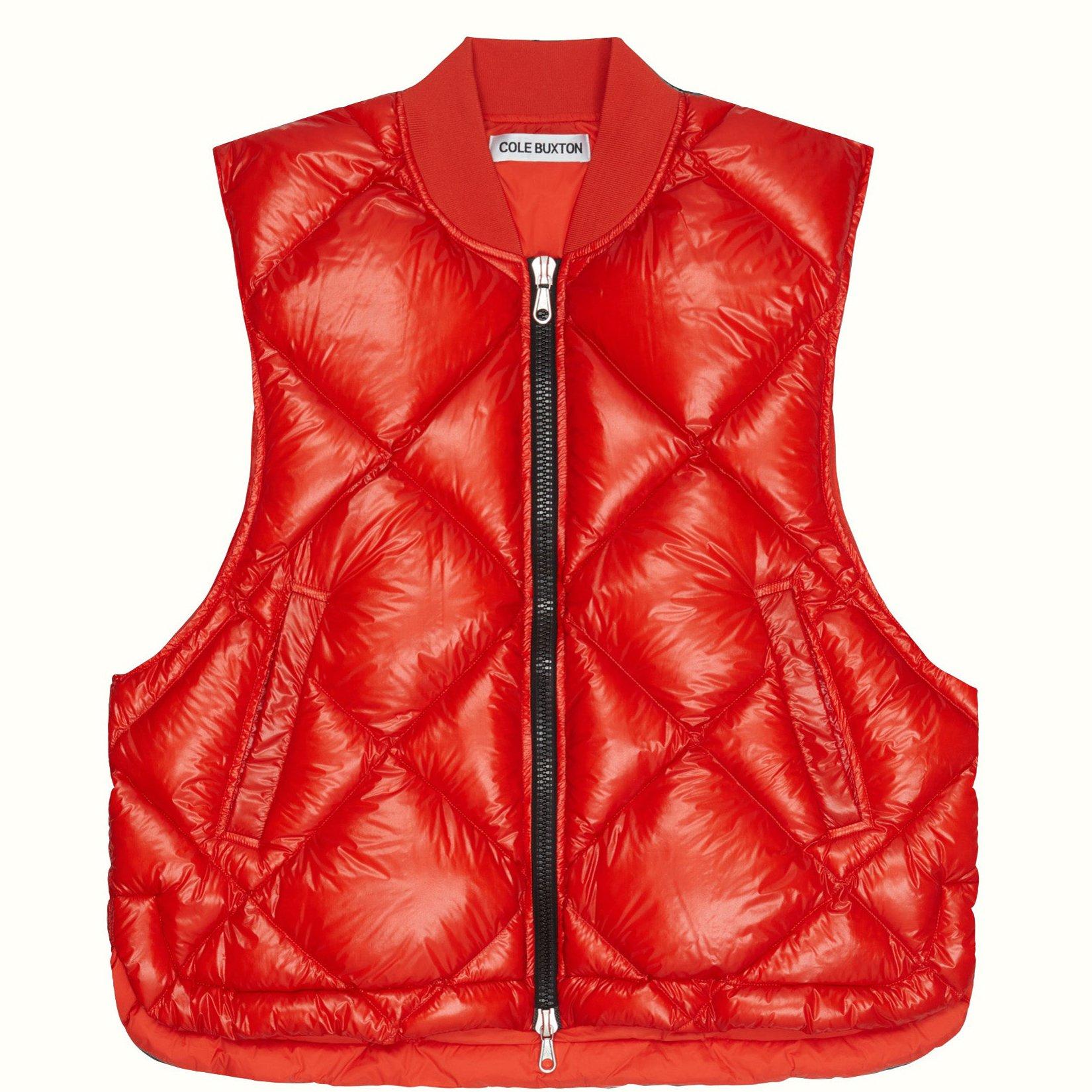Burnt Orange - Cole Buxton - Quilted Gilet - 1