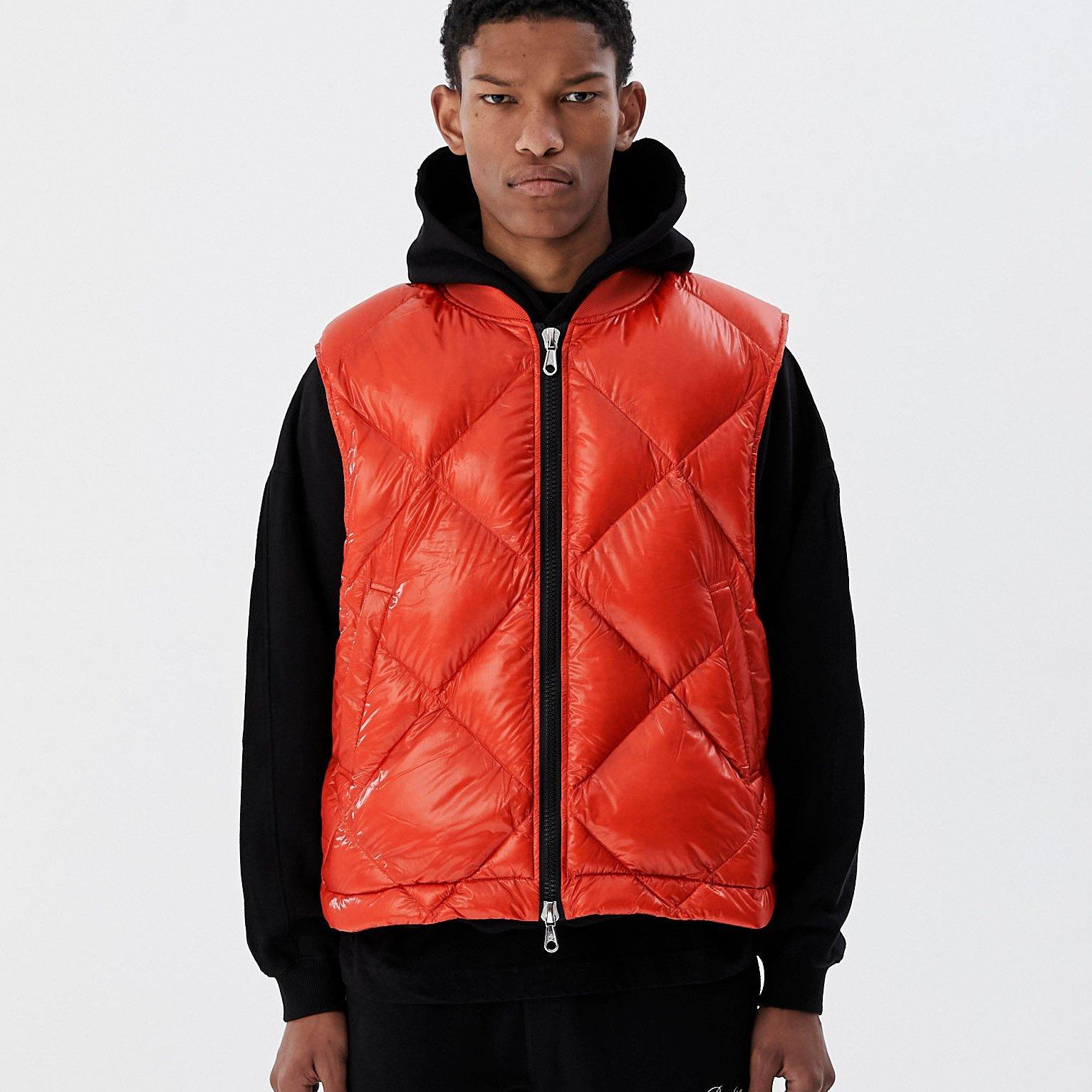 Burnt Orange - Cole Buxton - Quilted Gilet - 2