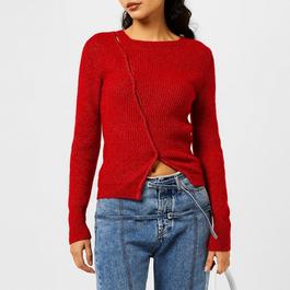 Jacquemus La Maille Pau Asymmetric Cardigan