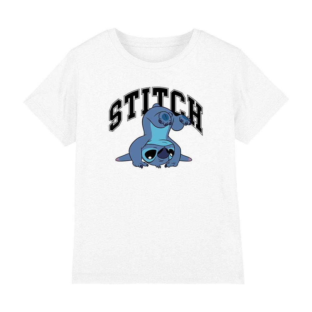 White - Disney - Lilo & Stitch Handstand Kids T Shirt White - 1