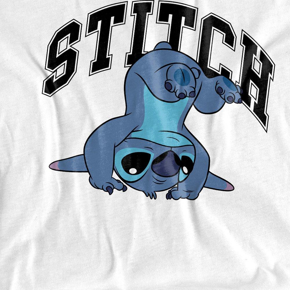 White - Disney - Lilo & Stitch Handstand Kids T Shirt White - 2