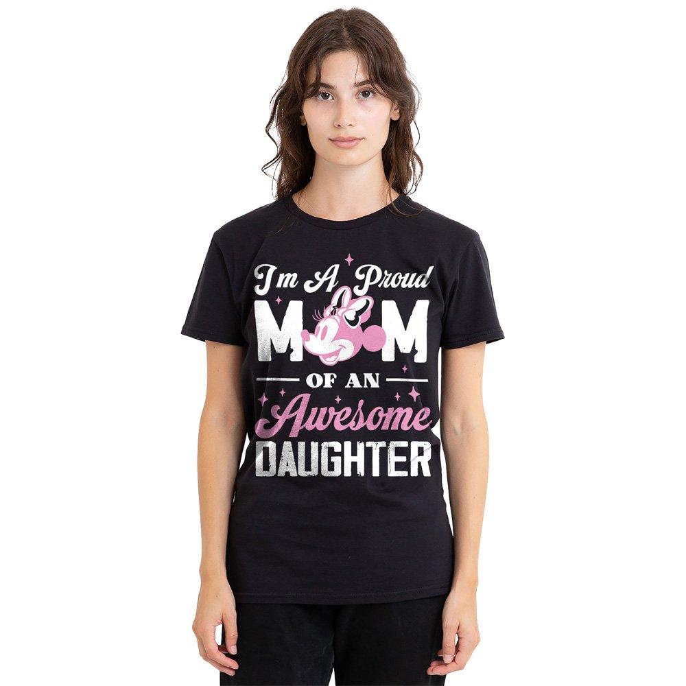 Black - Disney - Minnie Mouse Proud Mom Of An Awesome Daughter T-Sh - 1