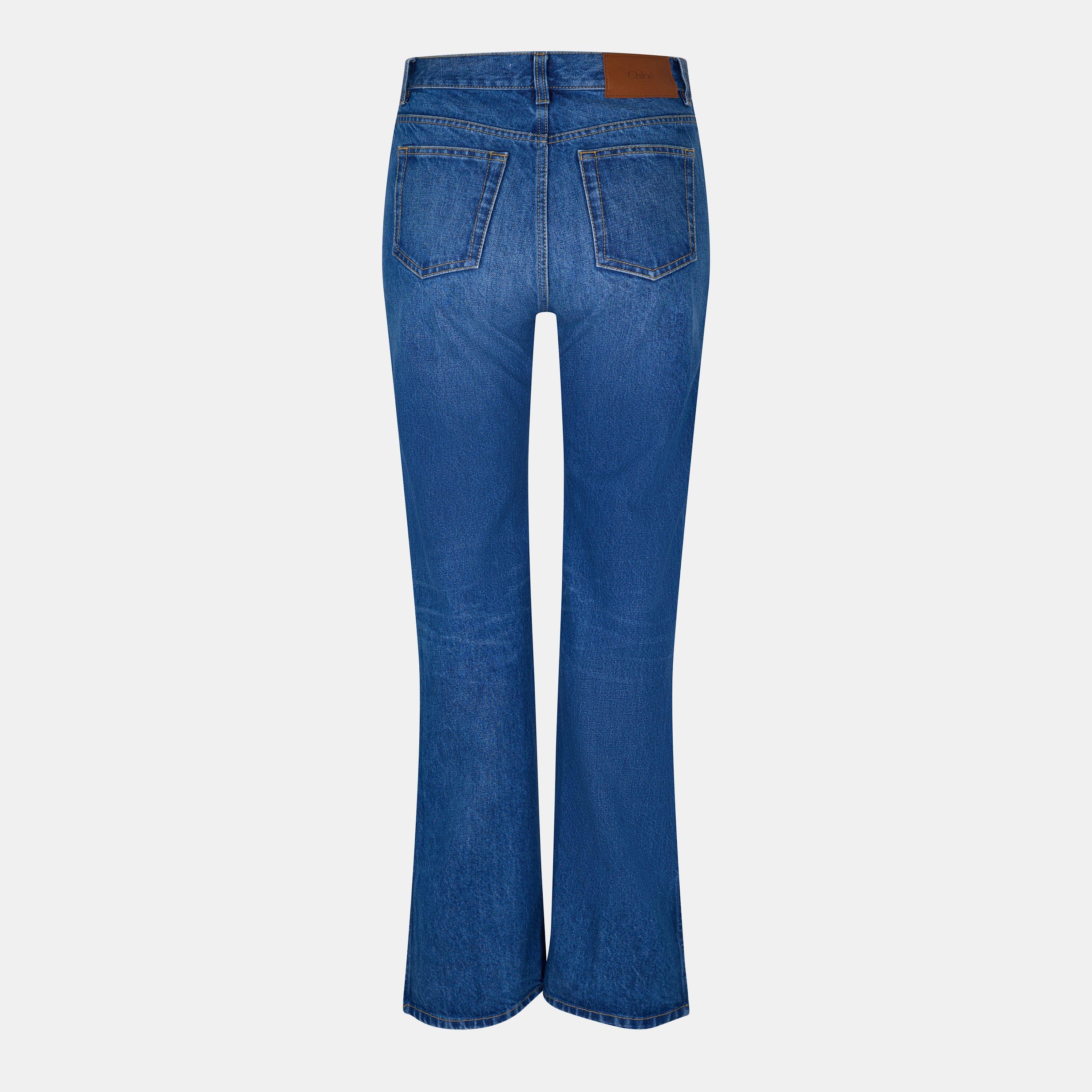 Faded Indigo - Chloe - Women's Bootcut Jeans - 2