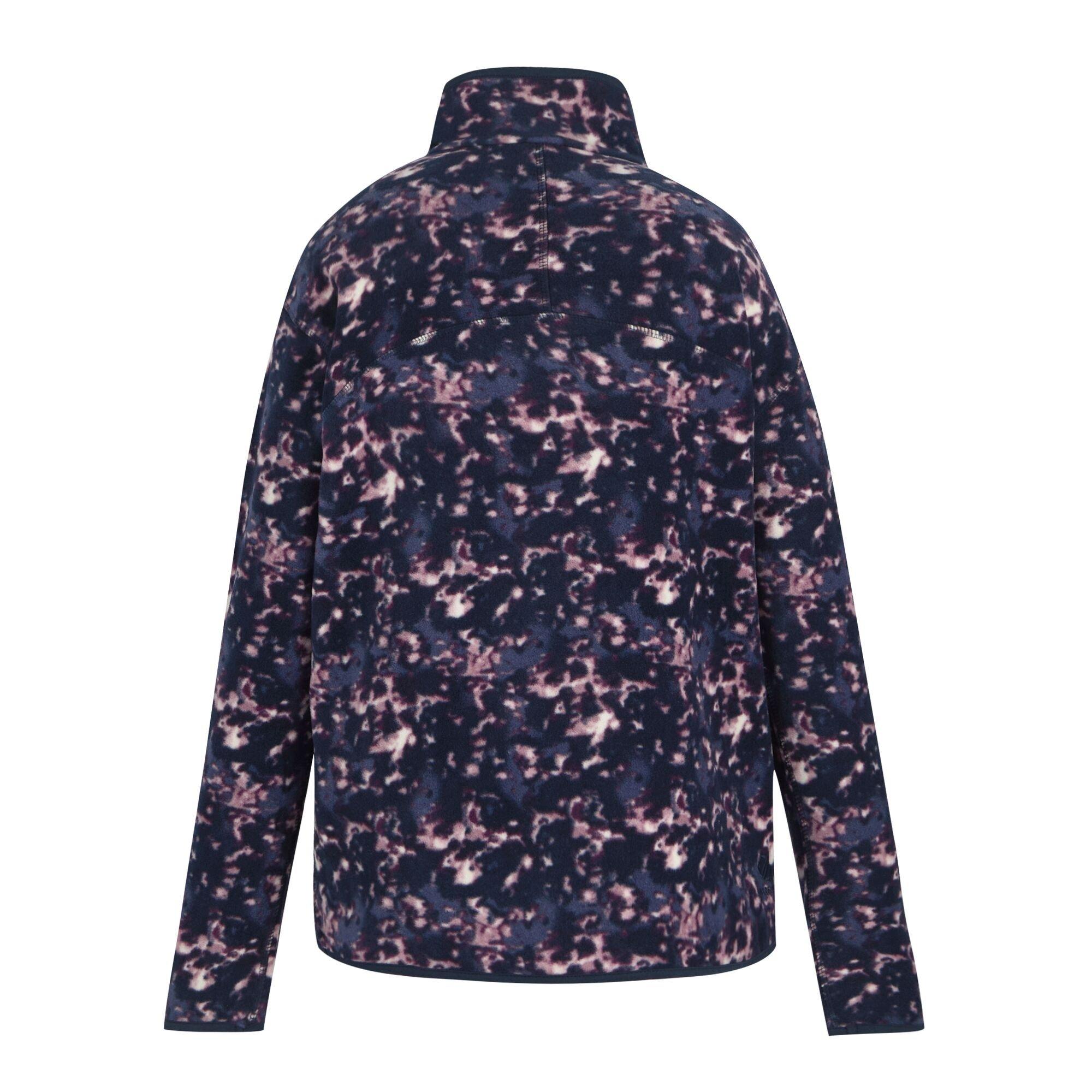 Navy Ink Print - Dare 2b - Womens Amble Fleece - 6