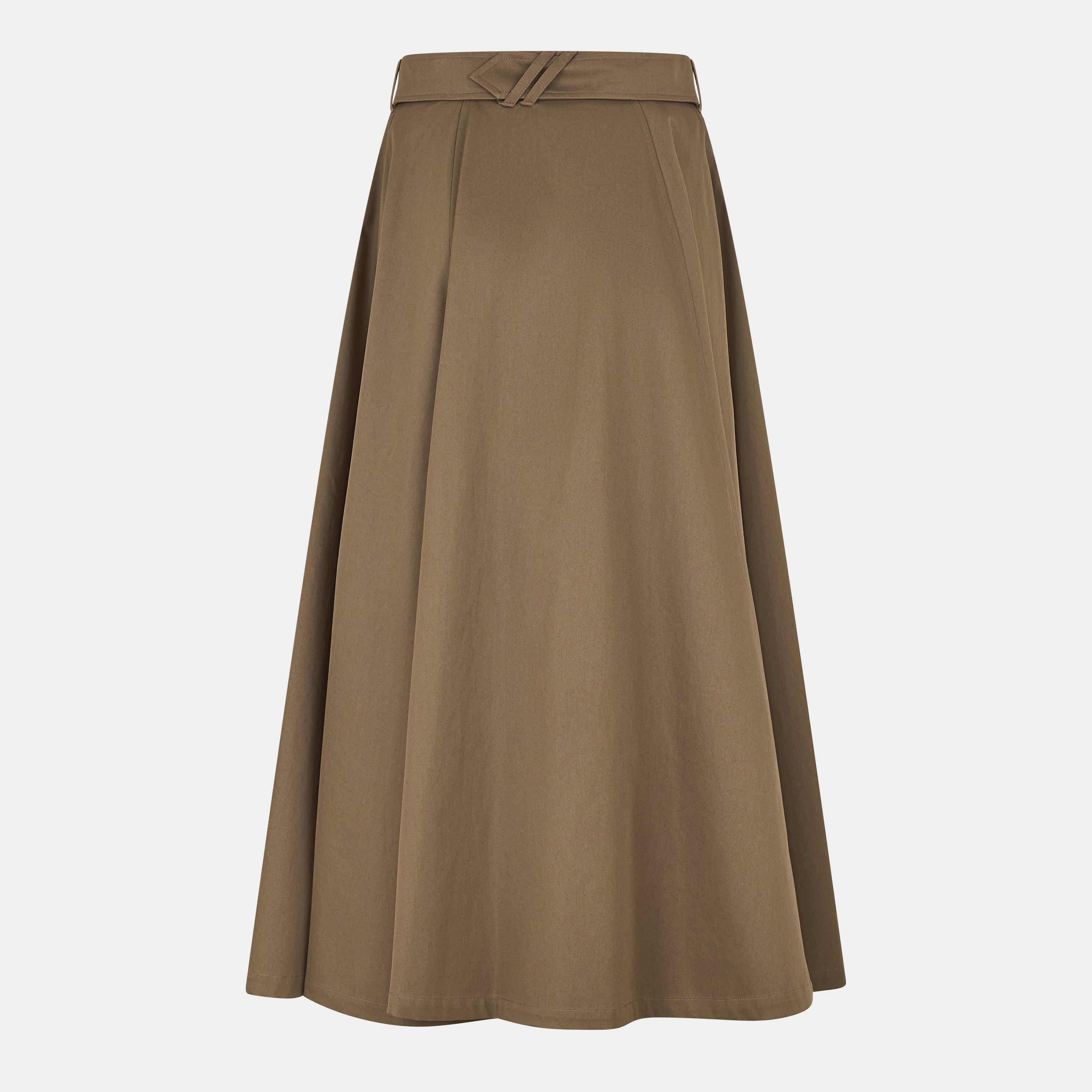 CLAY BROWN - Burberry - Women's Burb Brenda Flared Skirt - 2