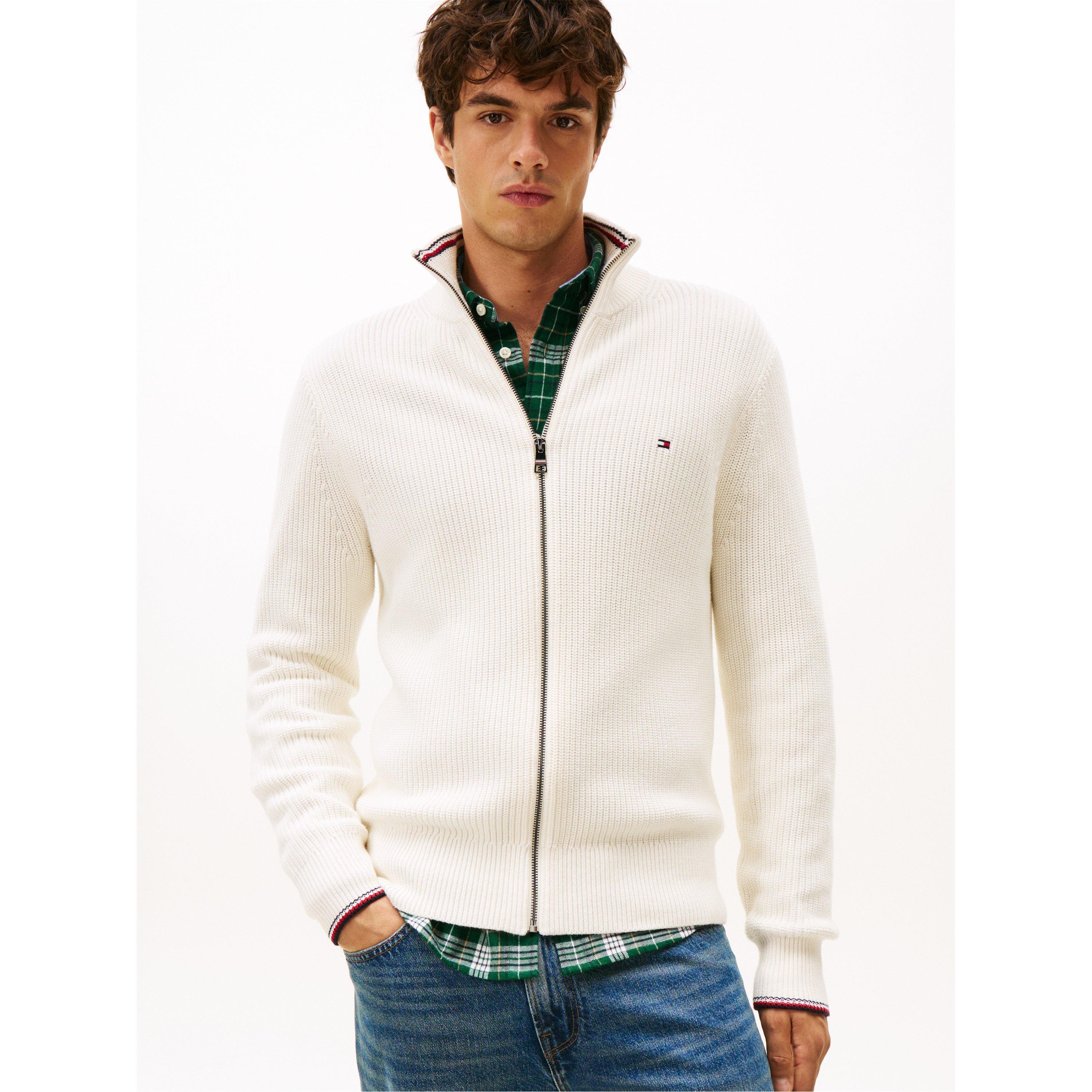 Ivory Petal Z00 - Tommy Hilfiger - Men's Crew Neck Jumper - 2