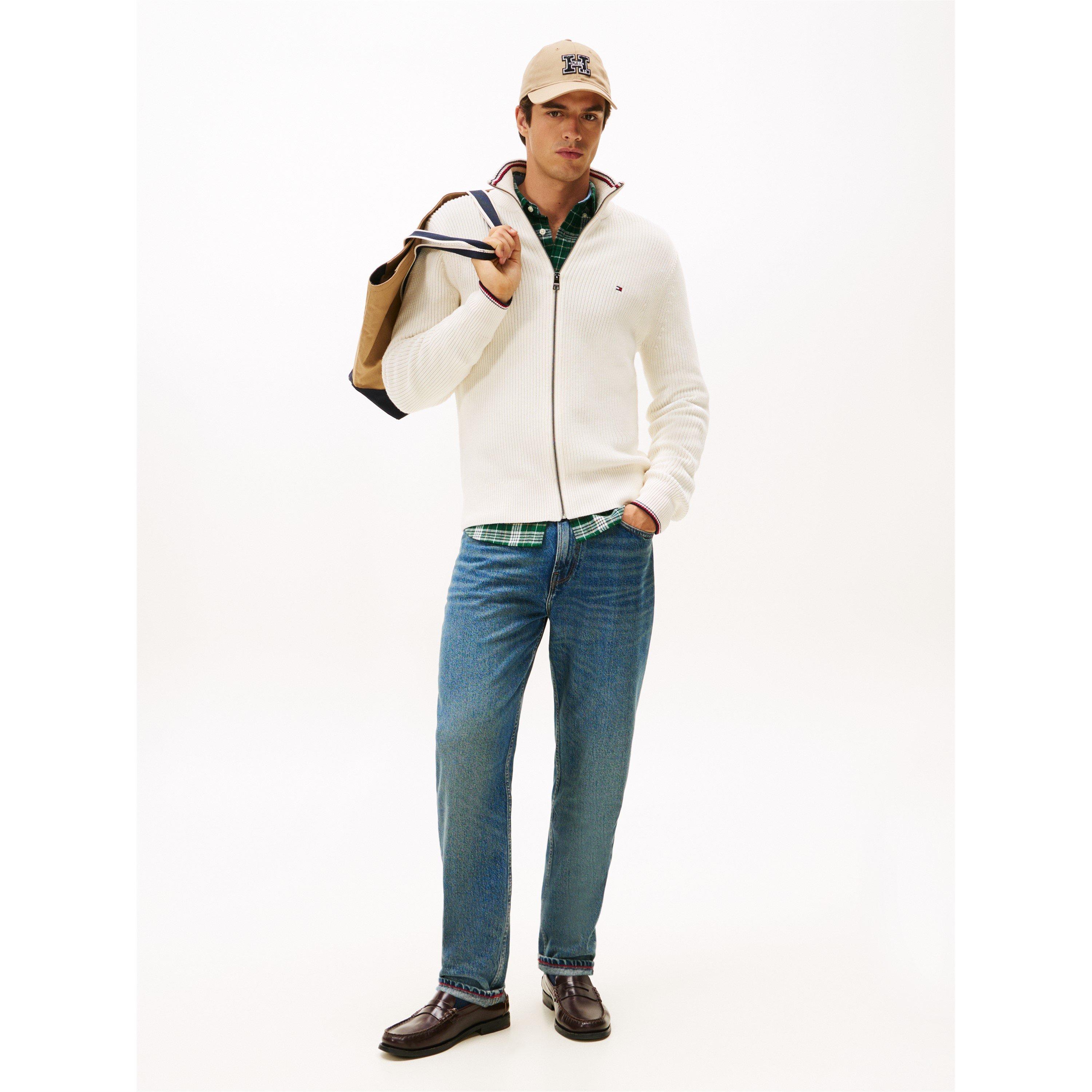 Ivory Petal Z00 - Tommy Hilfiger - Men's Crew Neck Jumper - 3