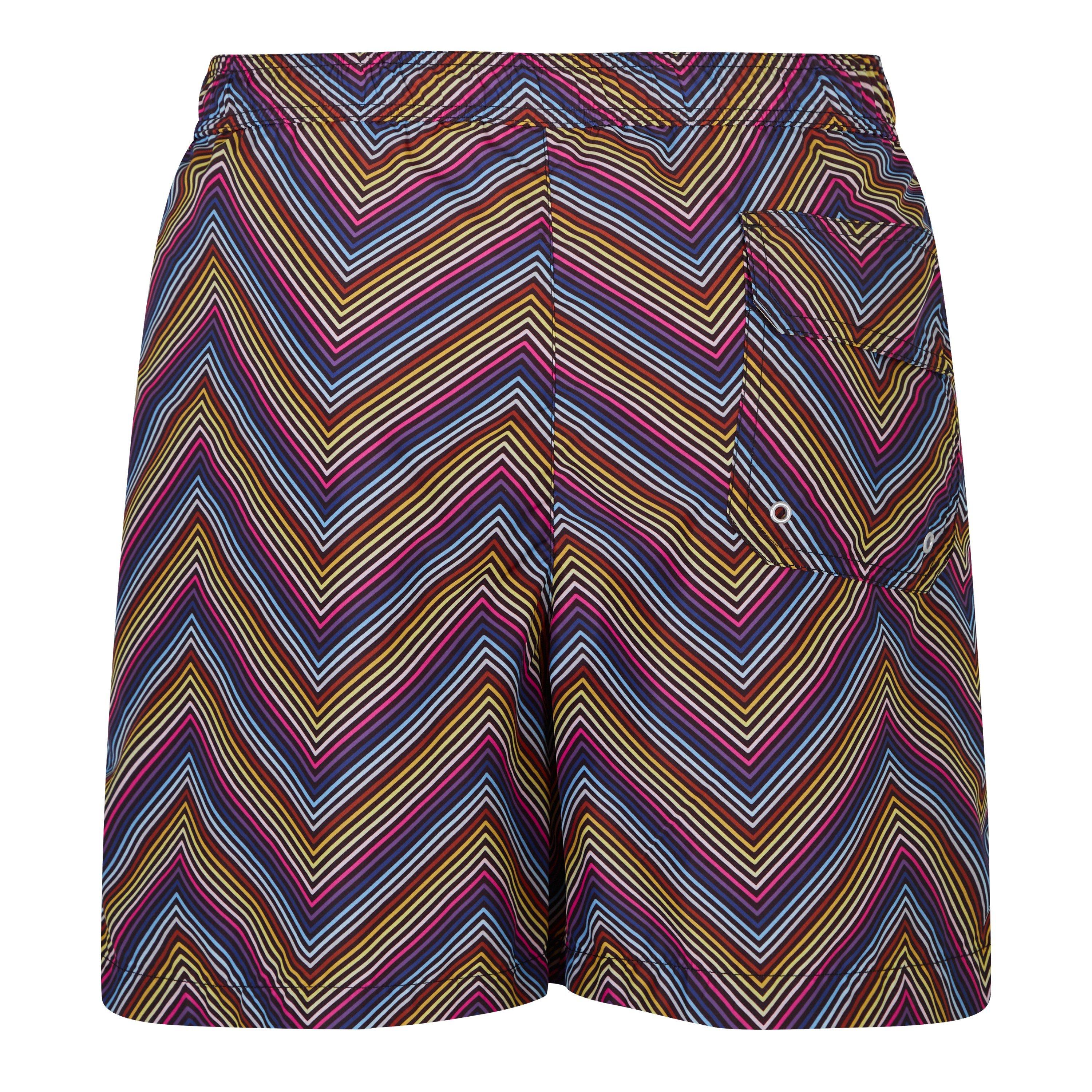 Missoni Zig Zag Print Swim Shorts Swim Shorts Cruise Fashion