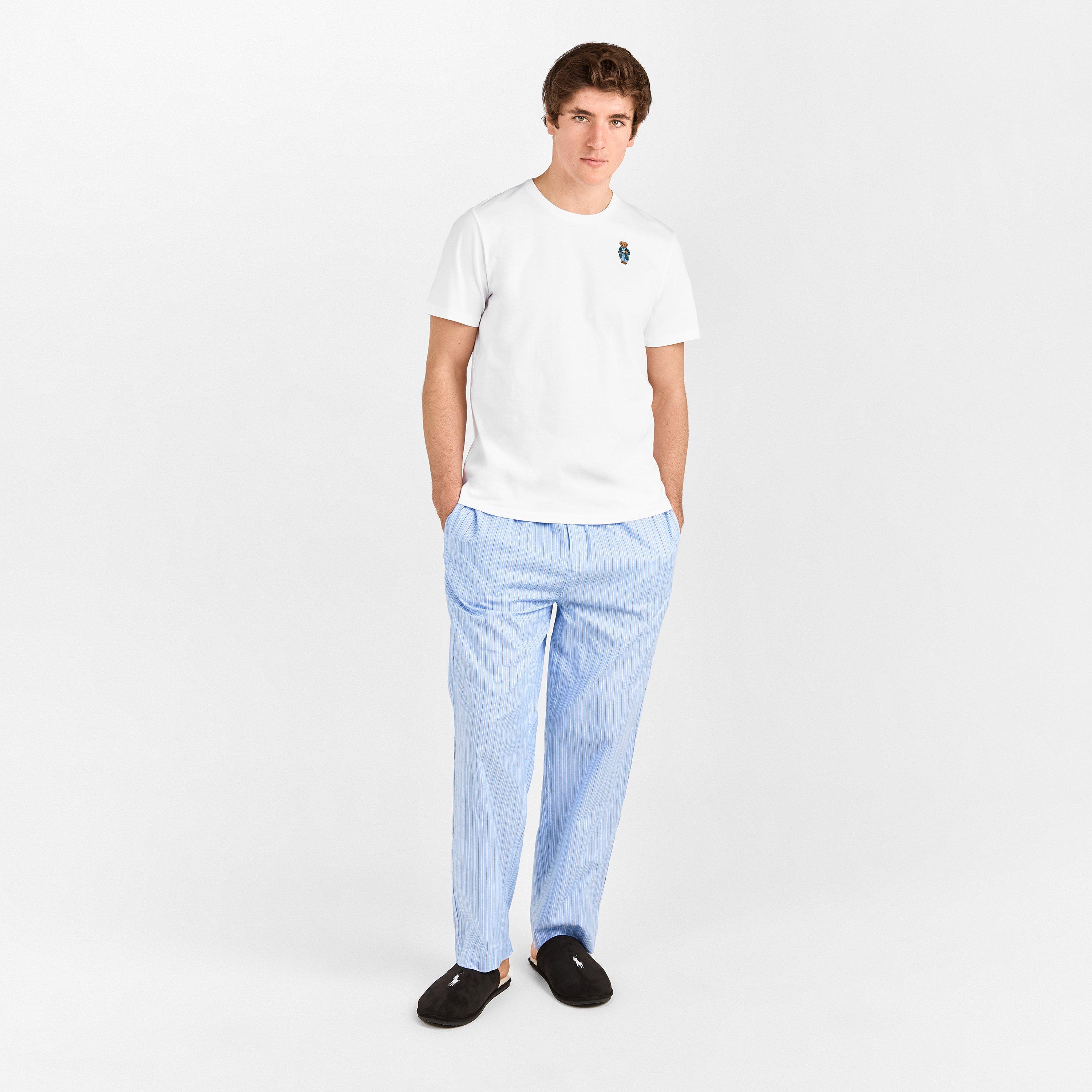 Stripe Bear - Polo Ralph Lauren - Men's Bear Long Sleeve Pyjama Set - 6