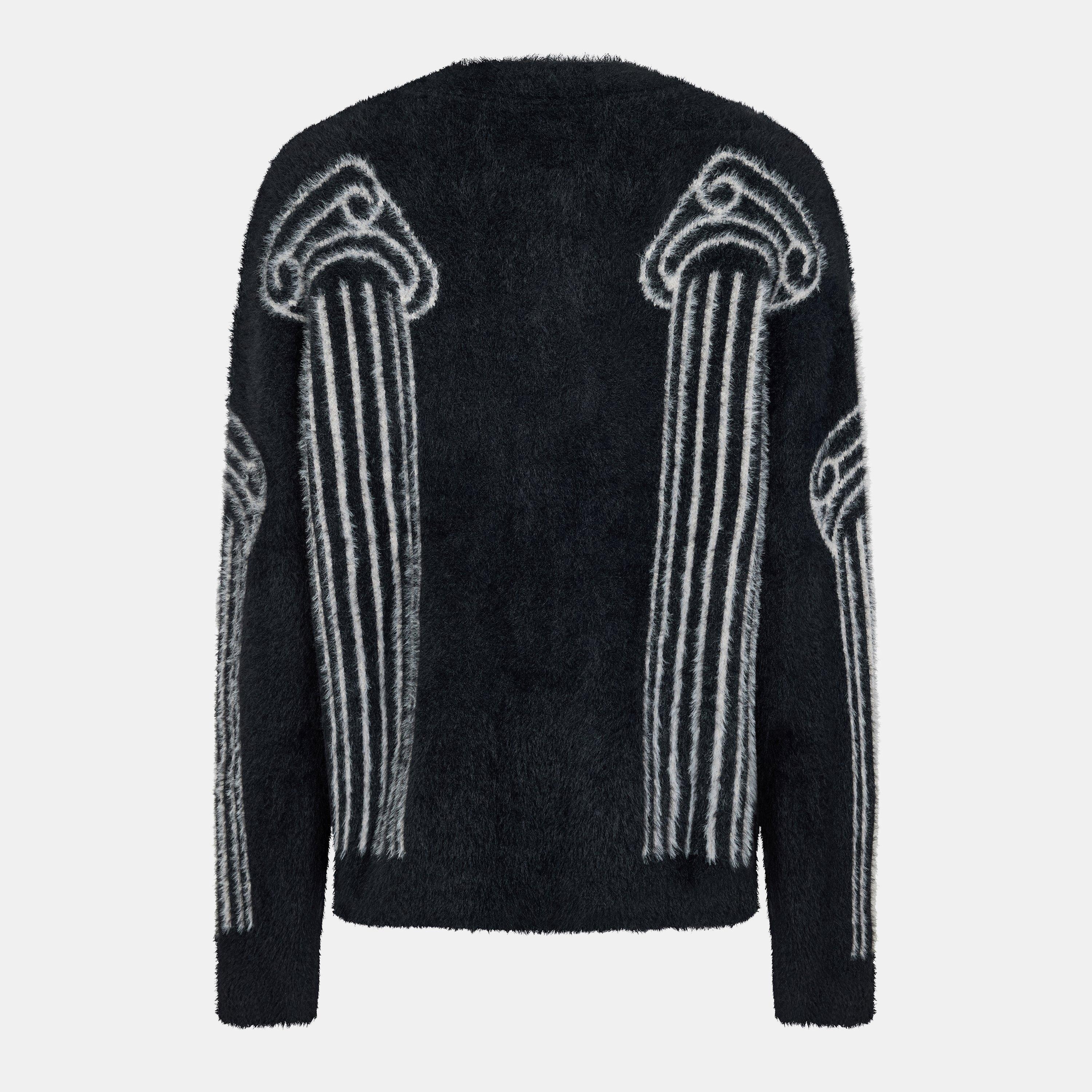 Black - Aries - Aries Column Knit Sn61 - 2