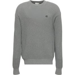 Calvin Klein Jeans Men's CKJ Waffle Crew Neck Jumper